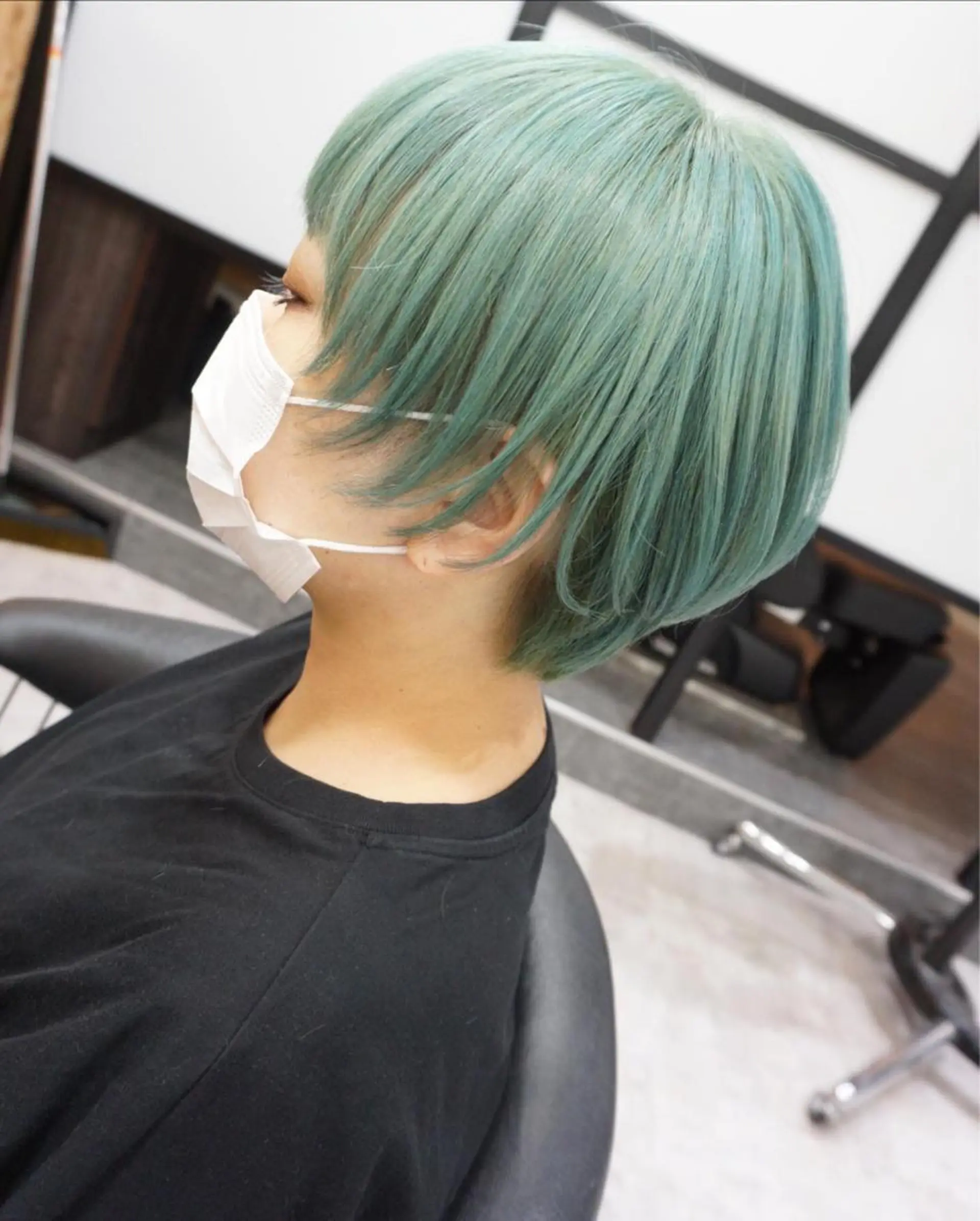 ショート ショートヘア ウルフカット カット ヘアカラー トリートメント hair teria ryu 大塚のヘアスタイル