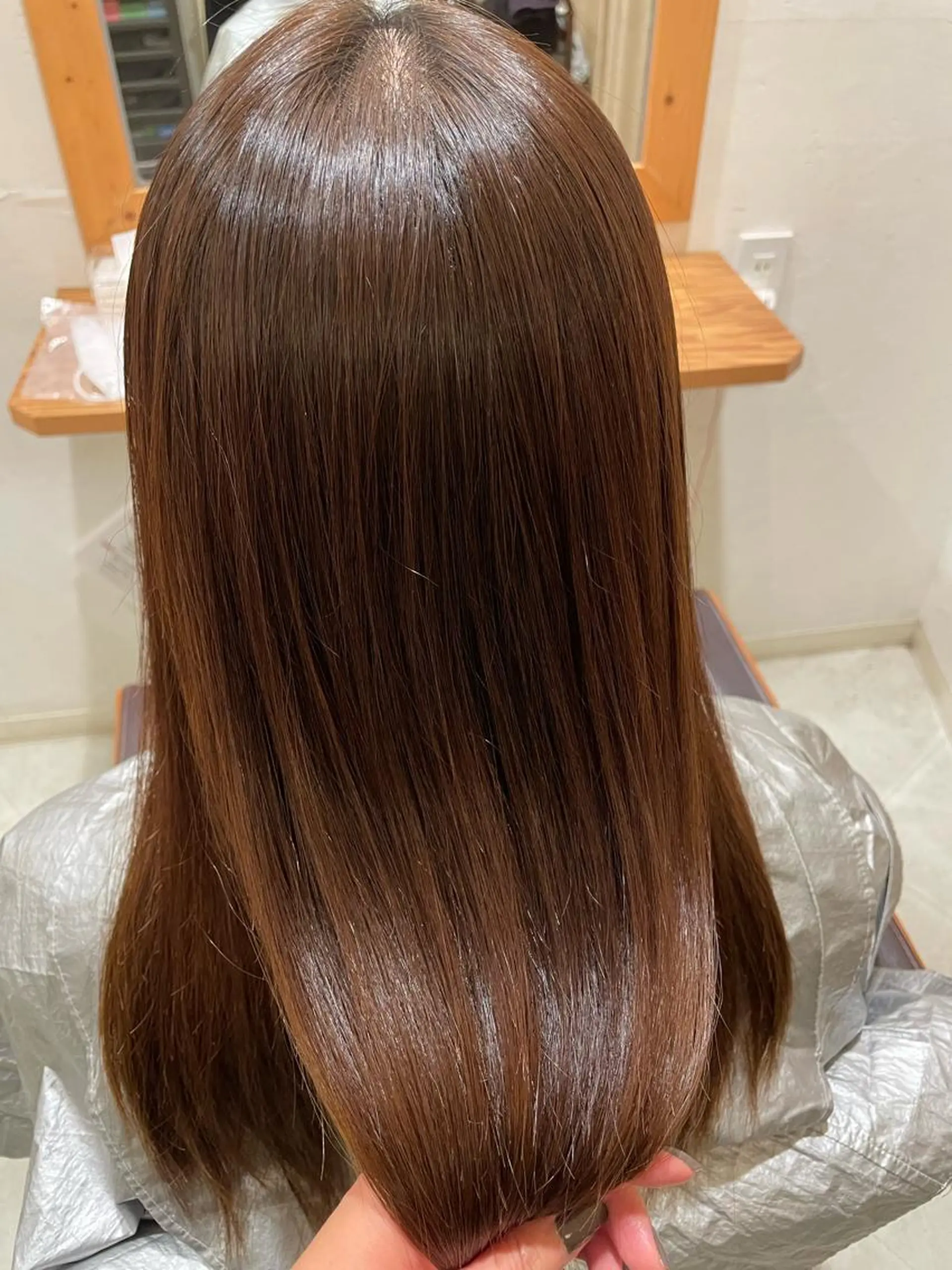 ロング 式部 由美子のヘアスタイル