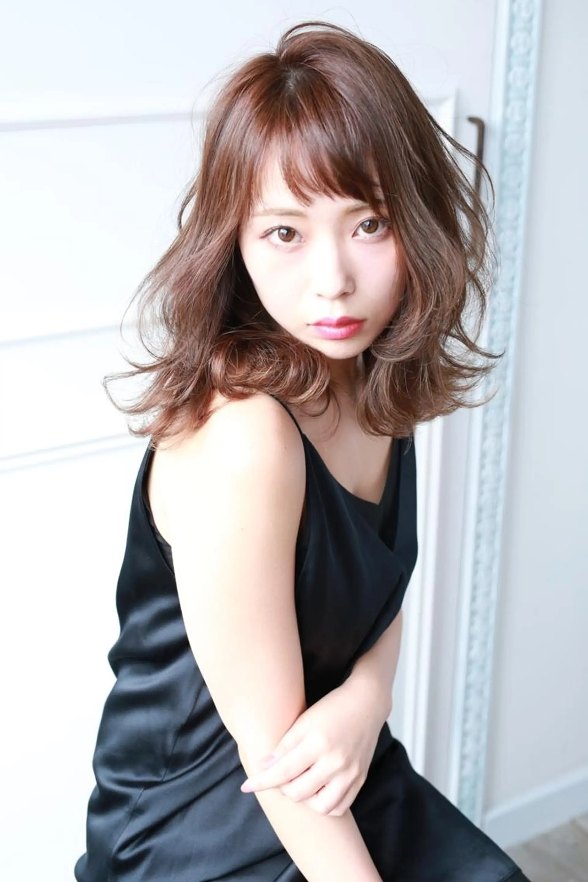 ミディアム 指名支持率NO.1 スタイリストのヘアスタイル