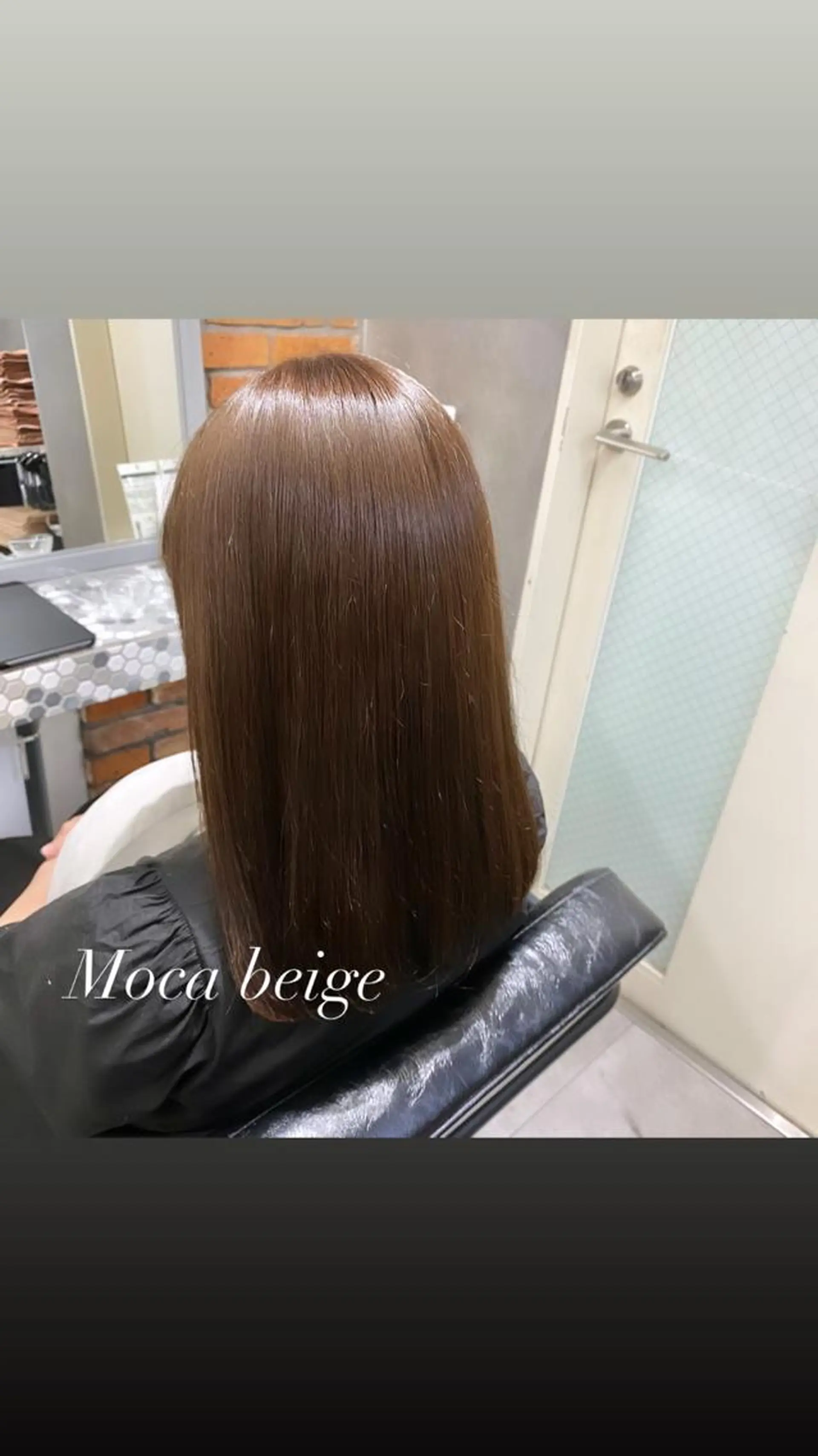 セミロング 𝒀𝒖𝒊𝒏𝒂 梅田/透明感カラーのヘアスタイル