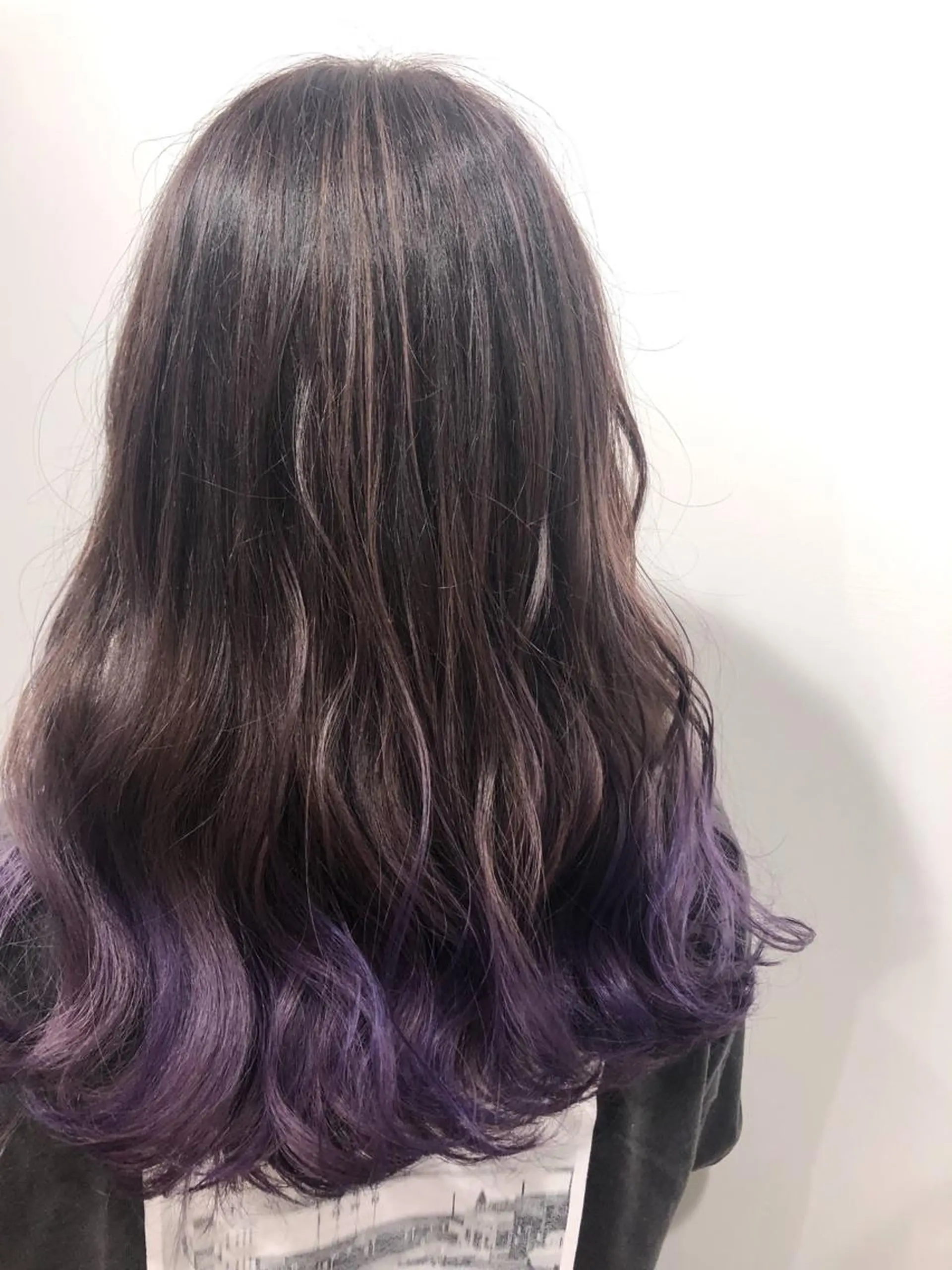 ロング カラー グラデーションカラー パープルカラー 🌷レイヤーカット/ フルキシオリ🌷のヘアスタイル