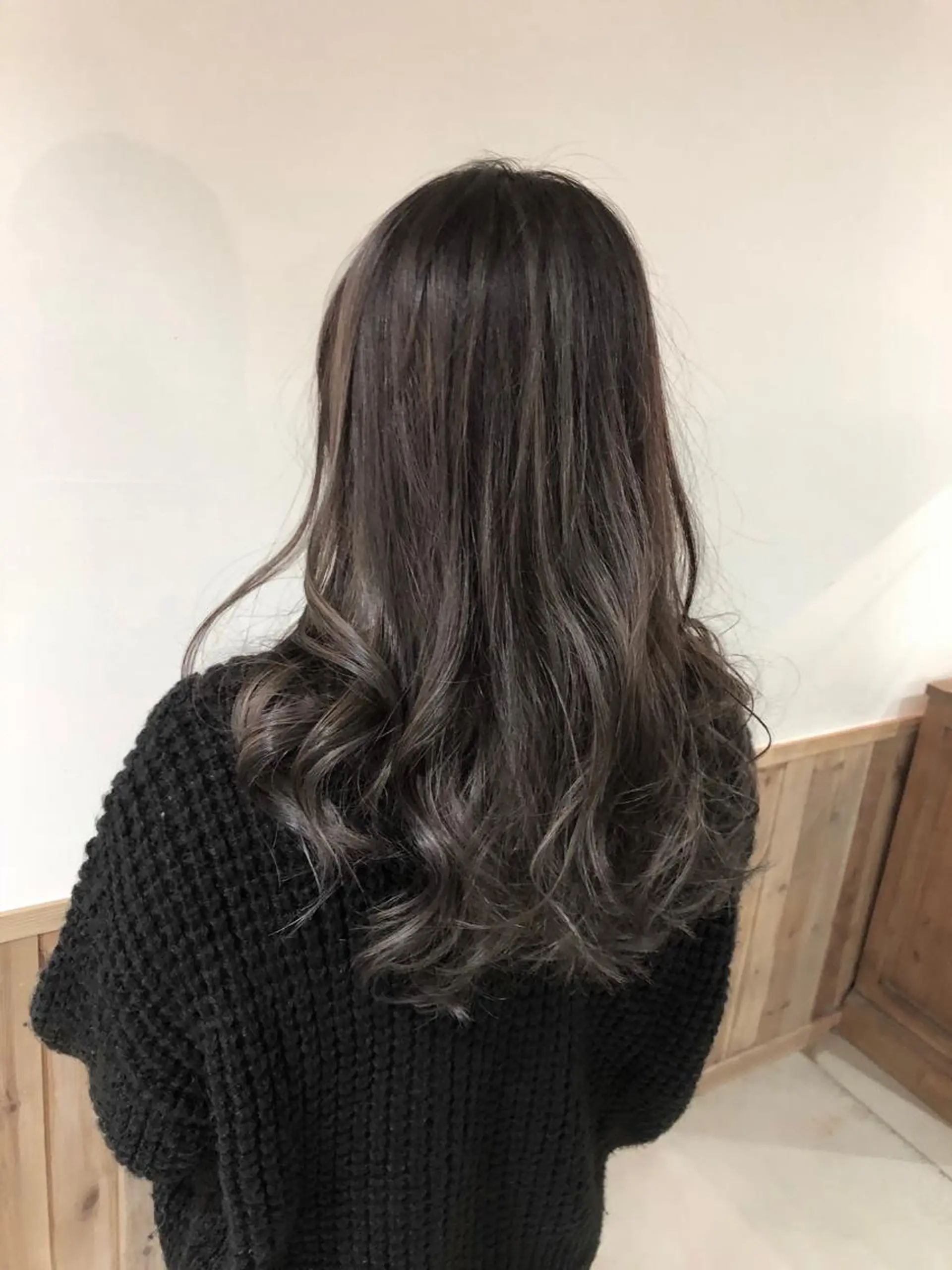 ロング カラー ハイライトカラー ハイライト ヘアカラー トリートメント ヘアセット hair design NORM所属・吉田裕太/ハイライト ダブルカラーのヘアスタイル