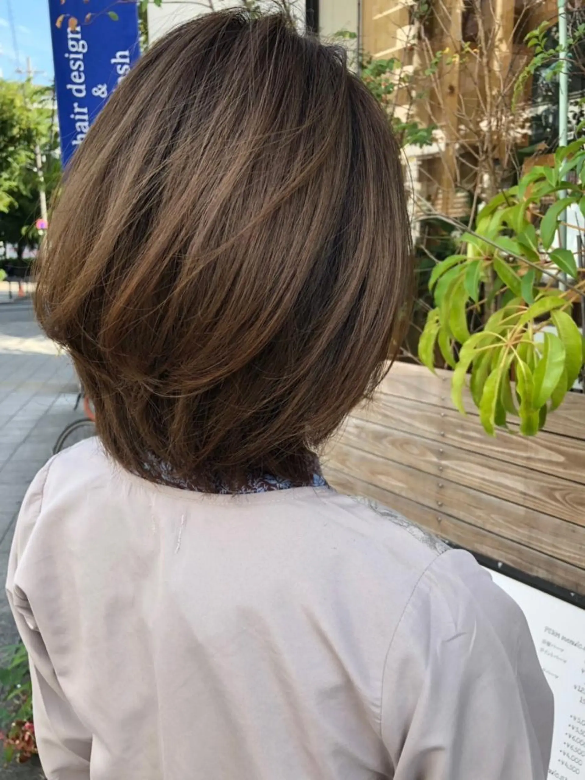 ミディアム カラー 髪質改善 十河　勇作のヘアスタイル