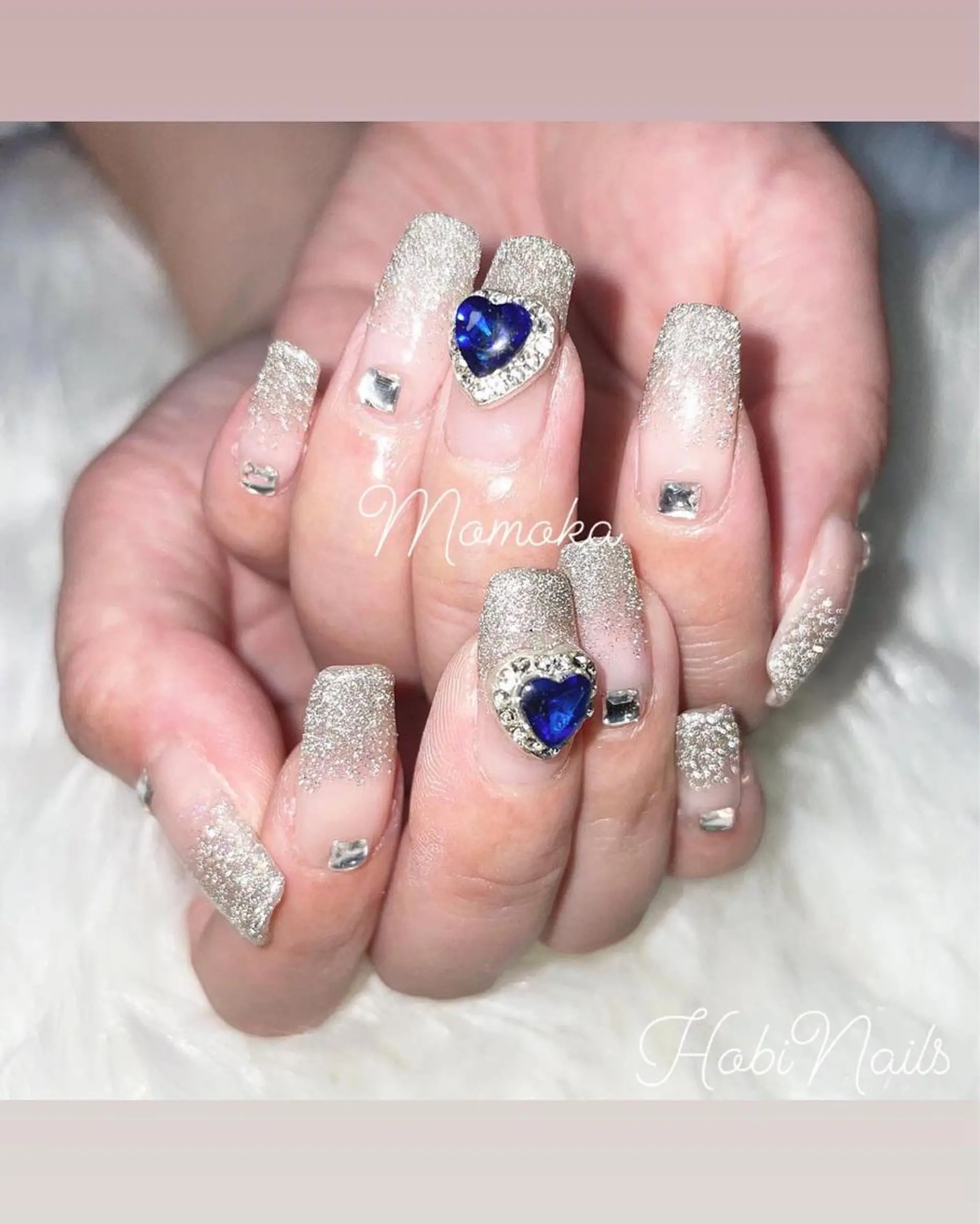 ネイル グラデーション ラメ(グリッター) ラメグラデーション momoka_nails所属・Momo nailsalonのネイルデザイン