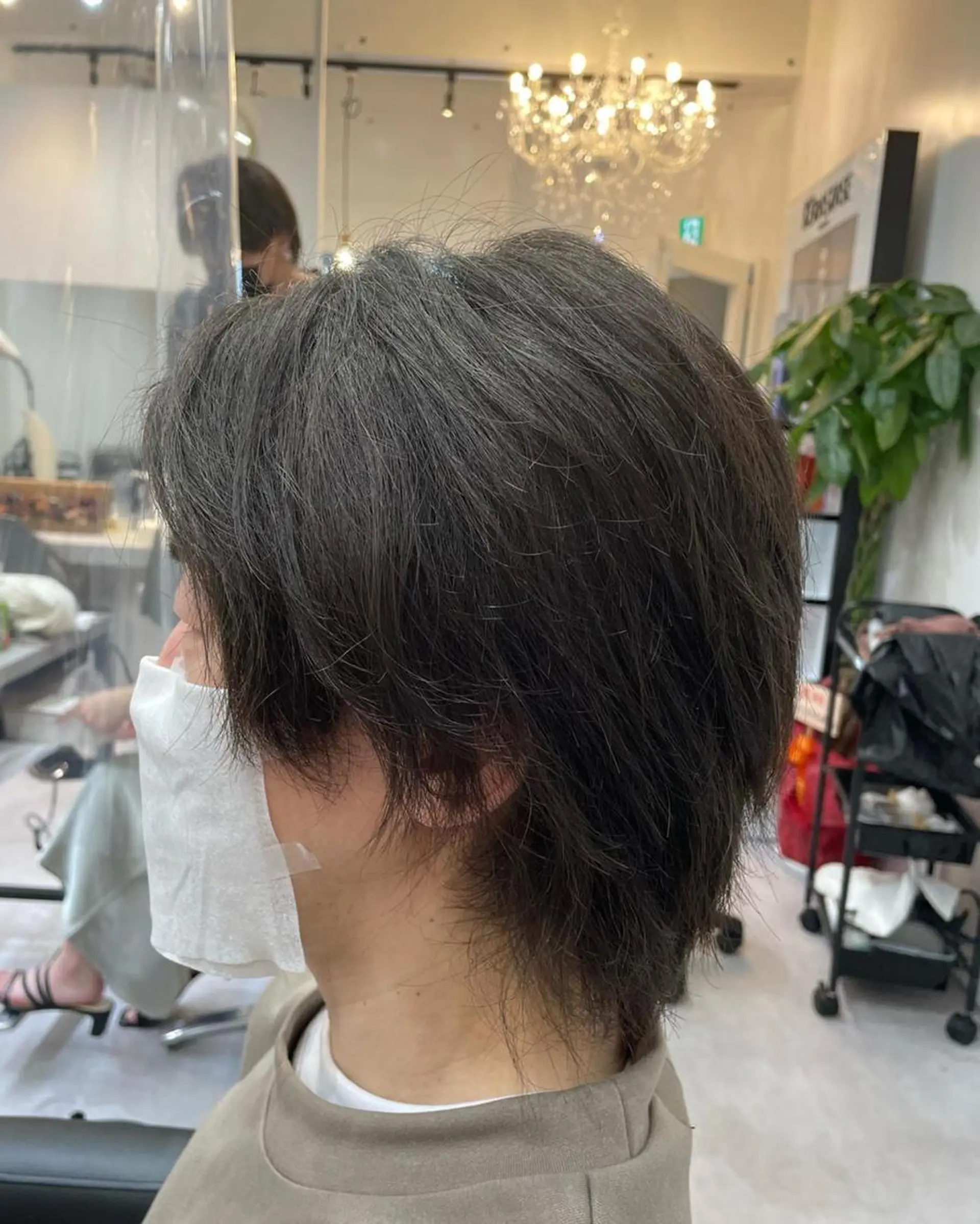 ショート 髪質改善× ハイライト溝江のヘアスタイル