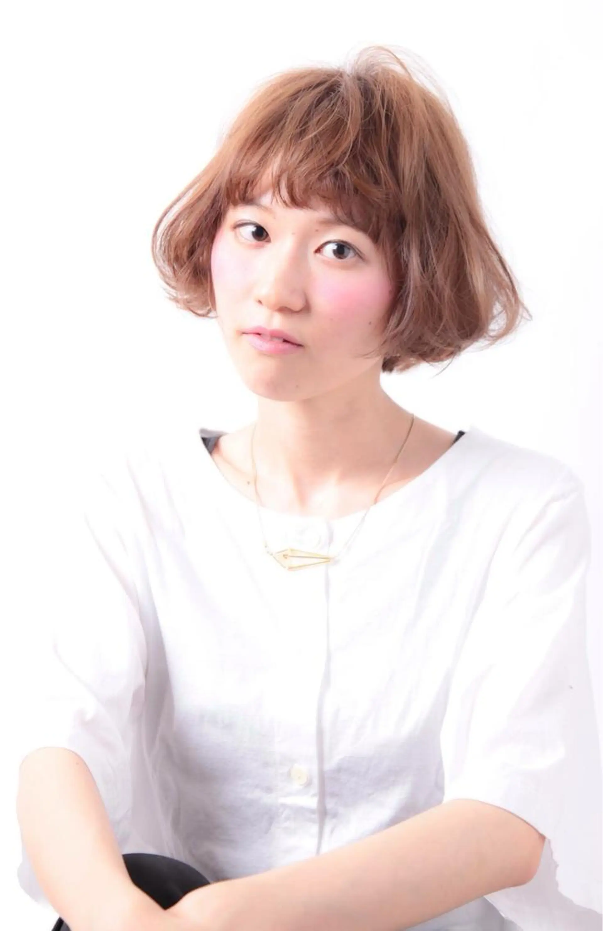 ショート 大久保 結加のヘアスタイル