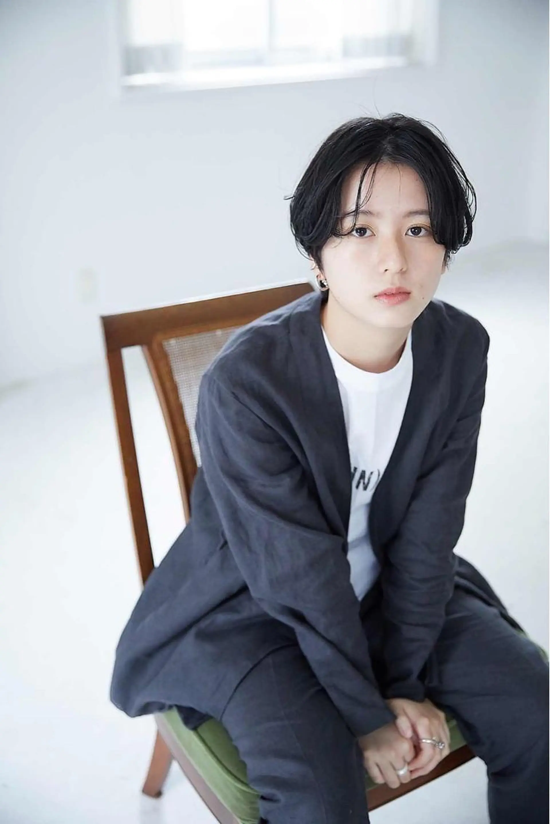 ショート パーマ BELLA阿部野 TOMOMIのヘアスタイル