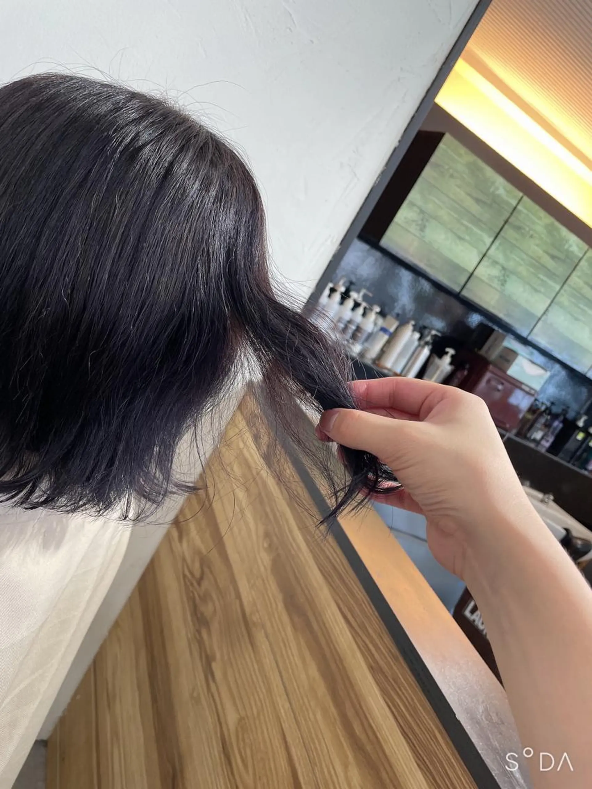 ミディアム カラー かんばら りょーいのヘアスタイル
