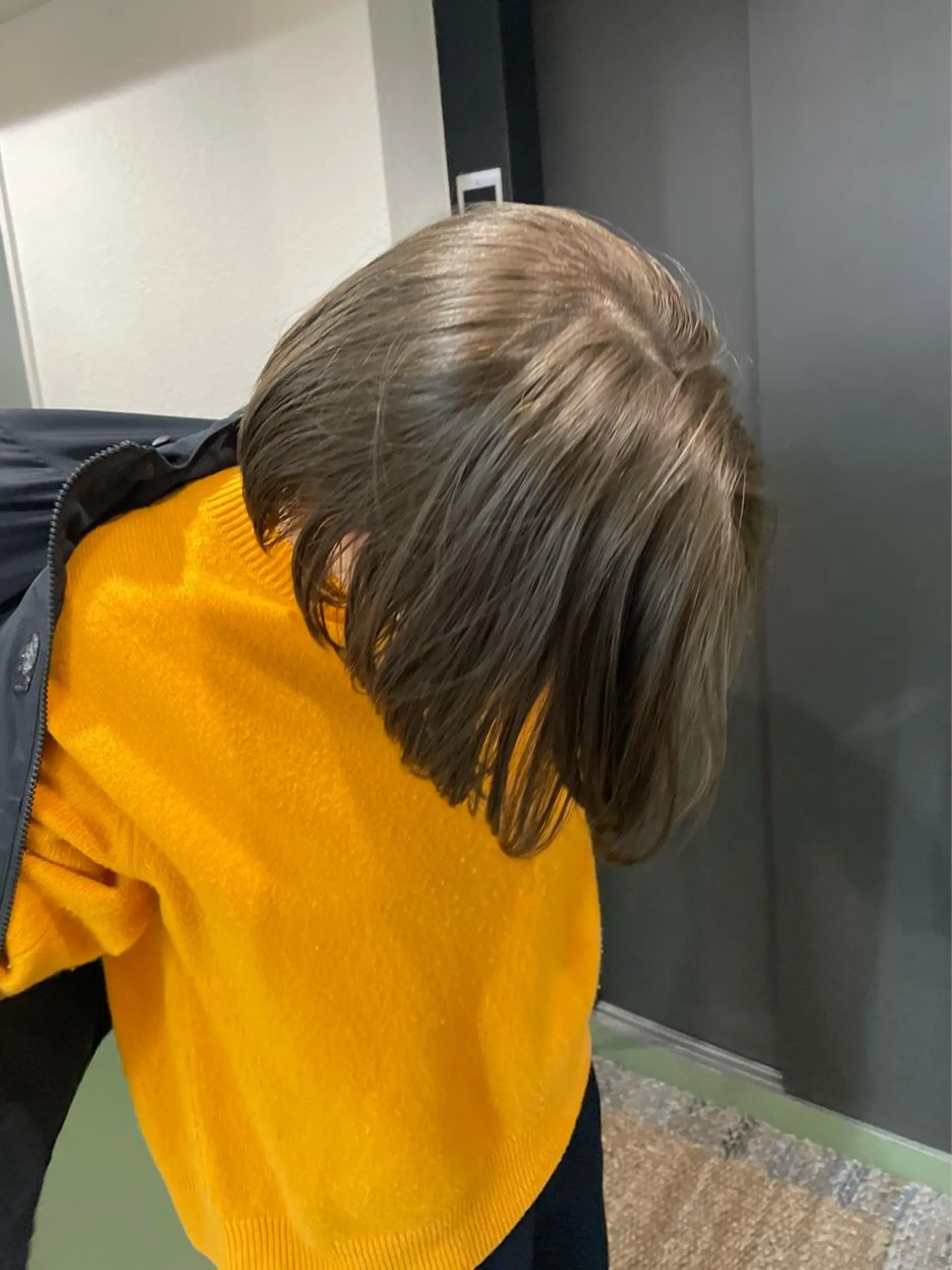 ミディアム カラー ヘアカラー さかした ちなのヘアスタイル