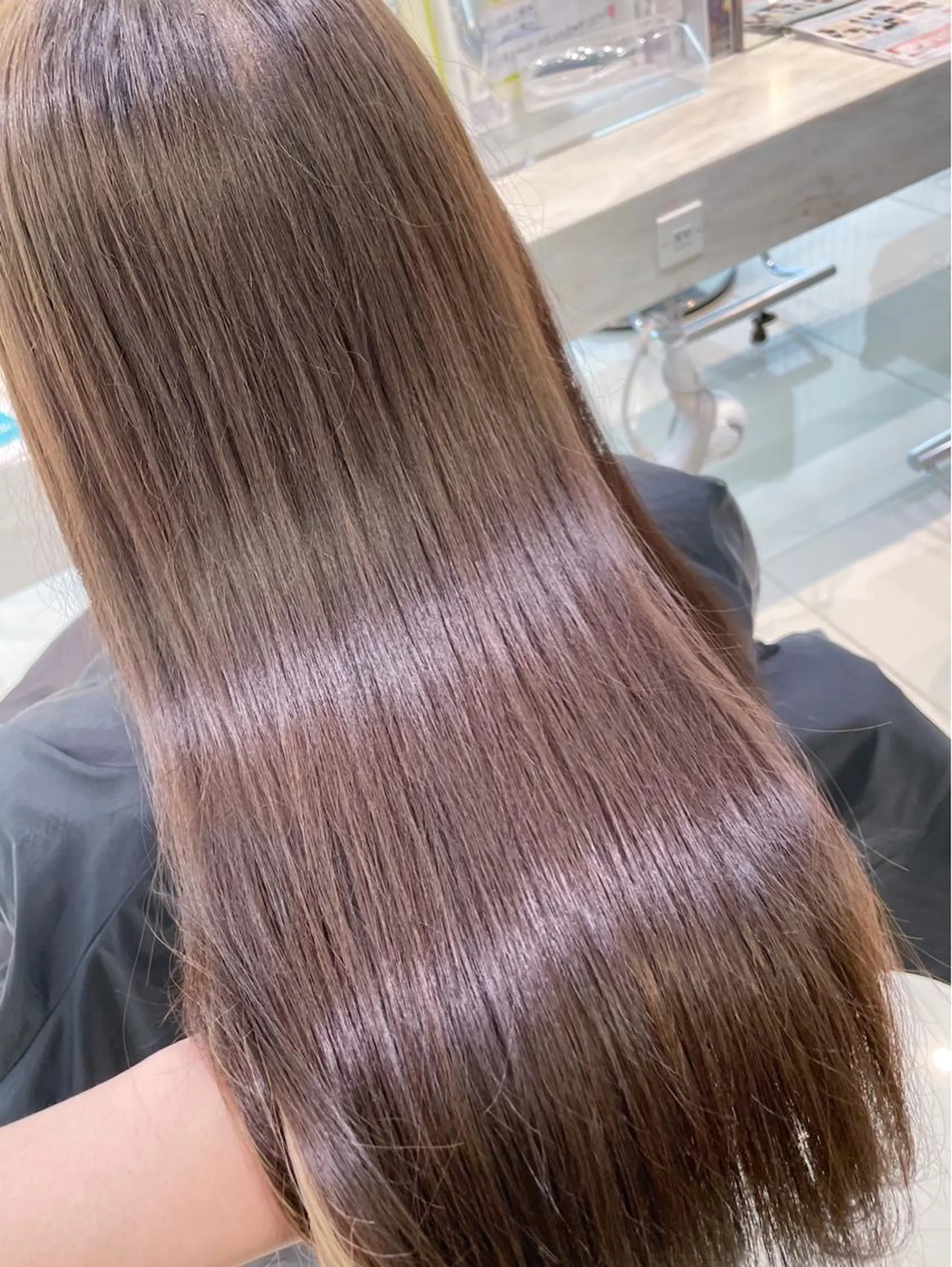 ロング 髪質改善 トリートメント カット ヘアカラー トリートメント ヘアセット/髪質改善 🌿 長 若奈のヘアスタイル