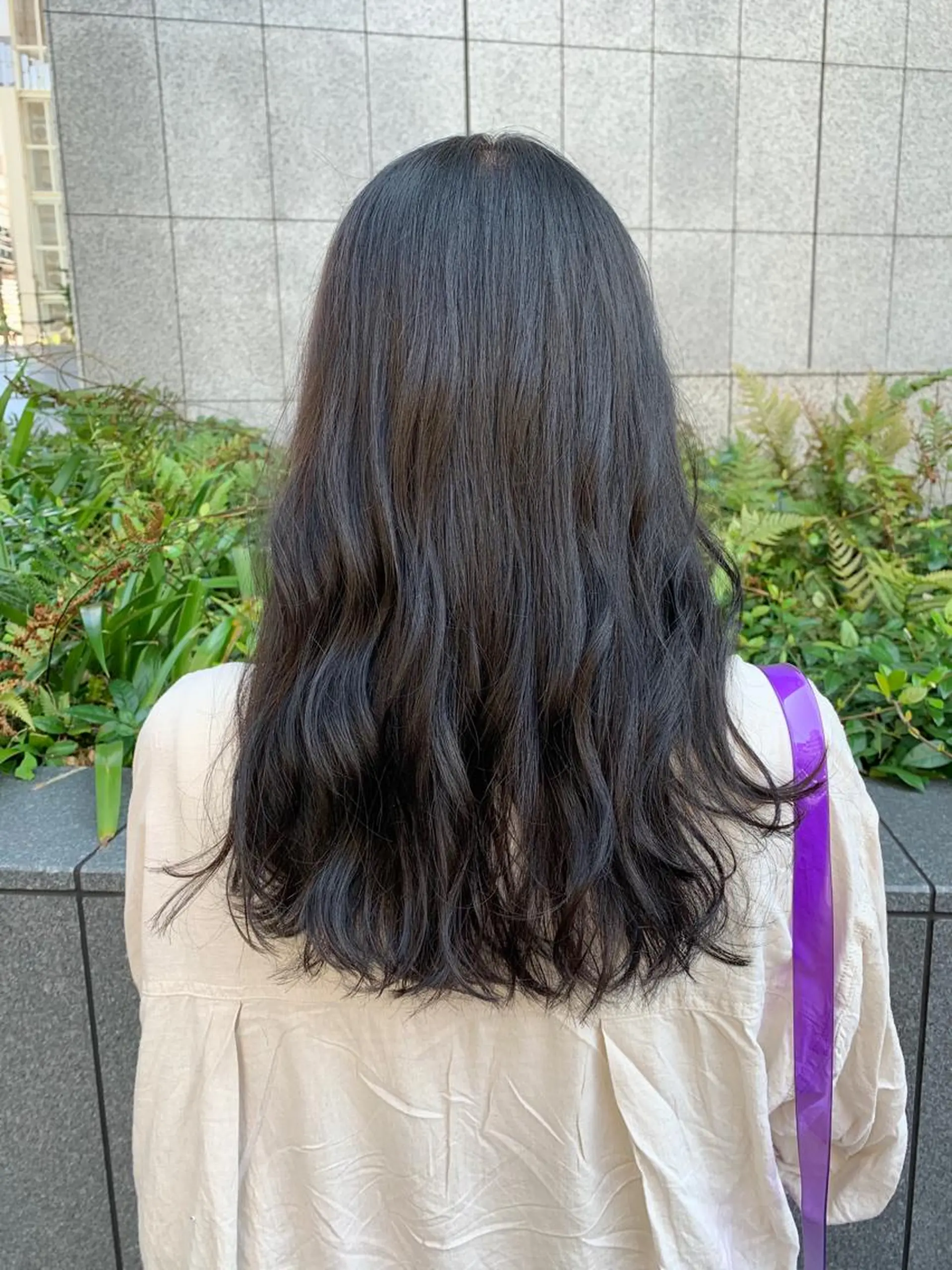 セミロング カラー カット ヘアカラー トリートメント 🔵赤み消し透明感 梅田・増田のヘアスタイル