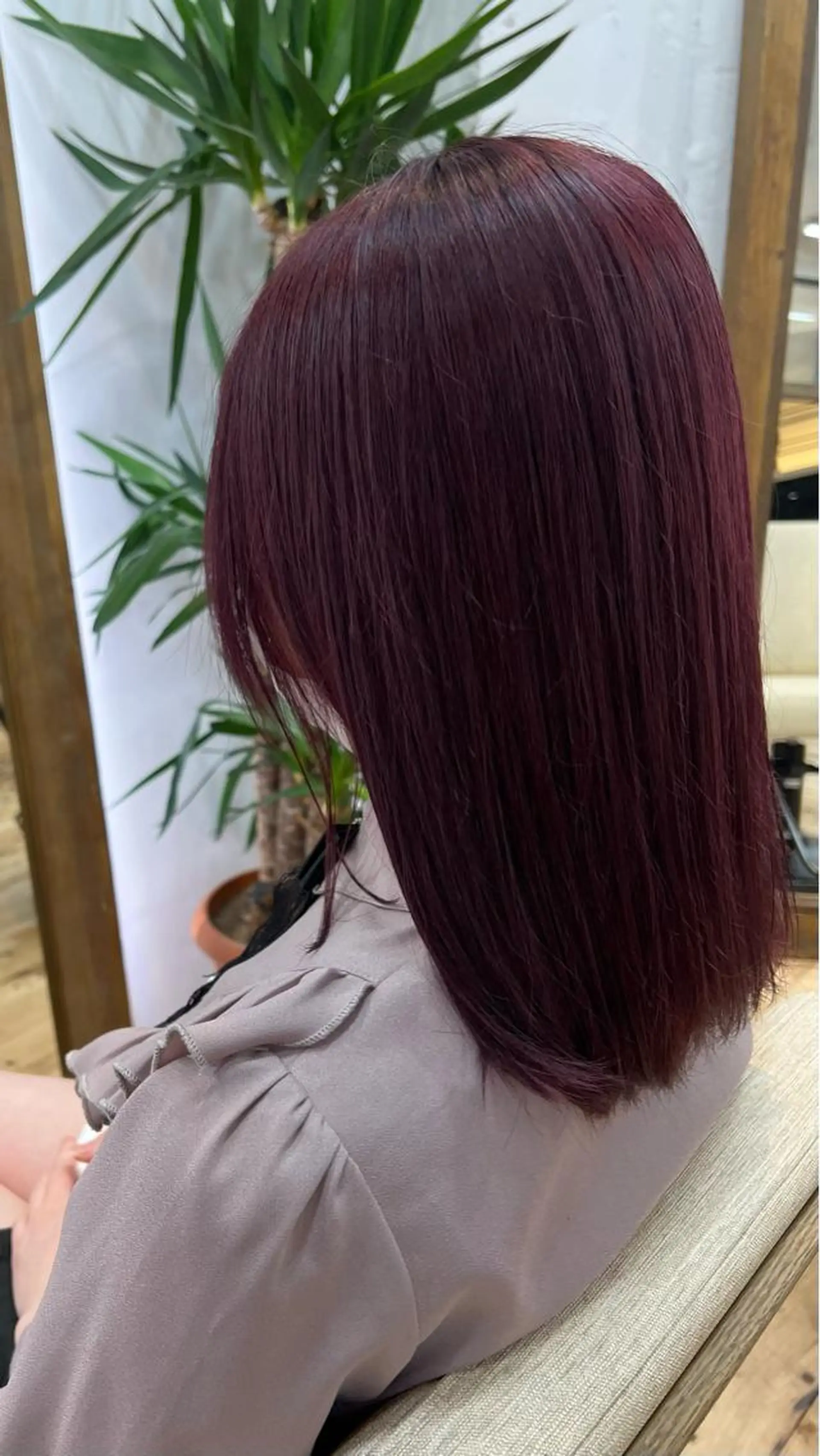 セミロング カット ヘアカラー 🩶韓国/似合わせ/ さわ🩶のヘアスタイル