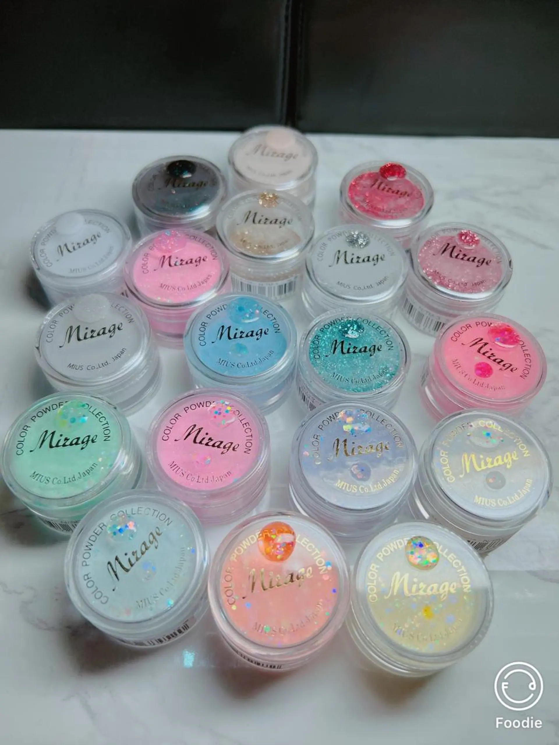 ネイル グラデーション ラメ(グリッター) ラメグラデーション スカルプネイル たきぐち みちこのネイルデザイン