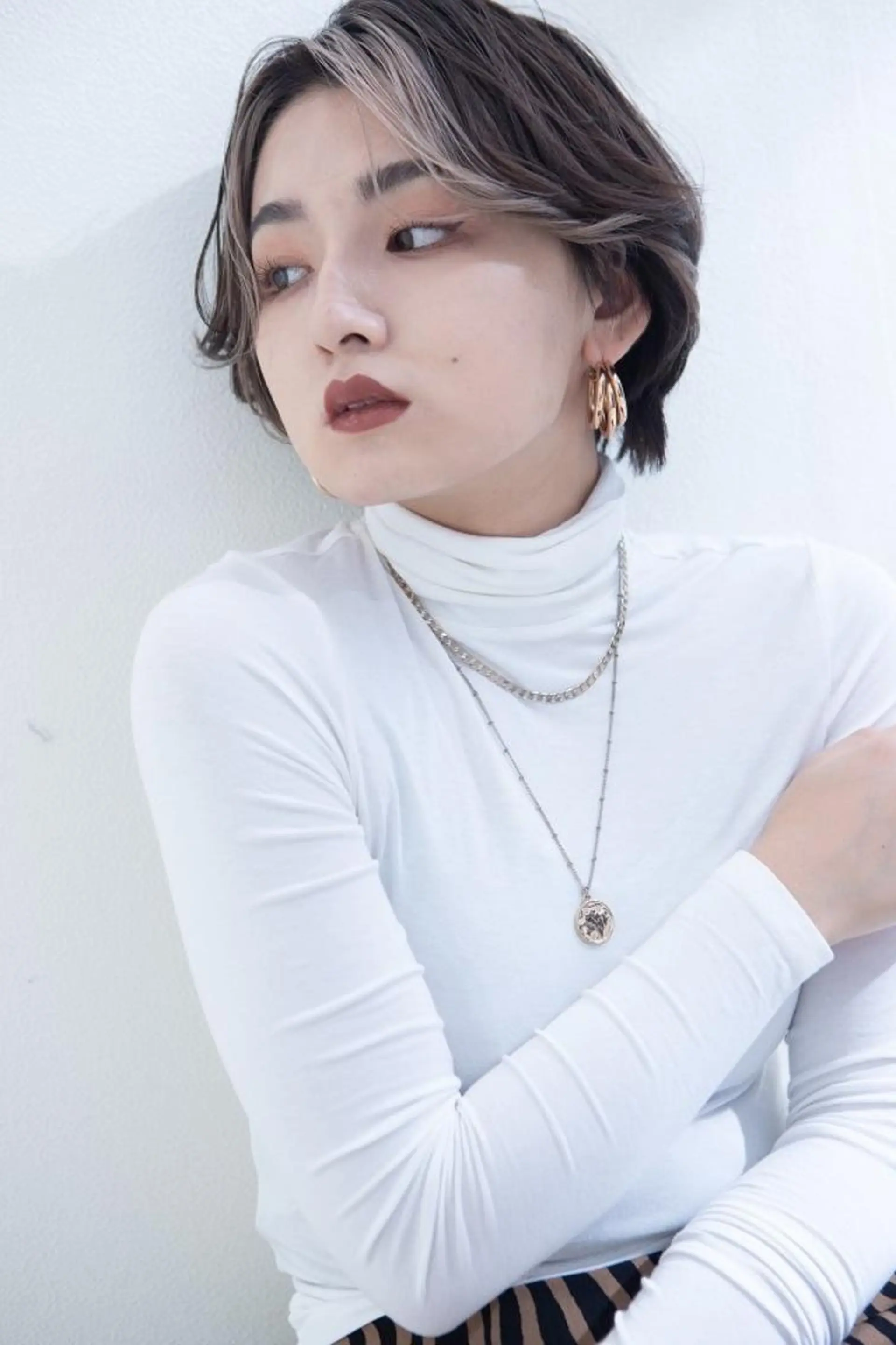 カラー ショート 藤田 義剛のヘアスタイル