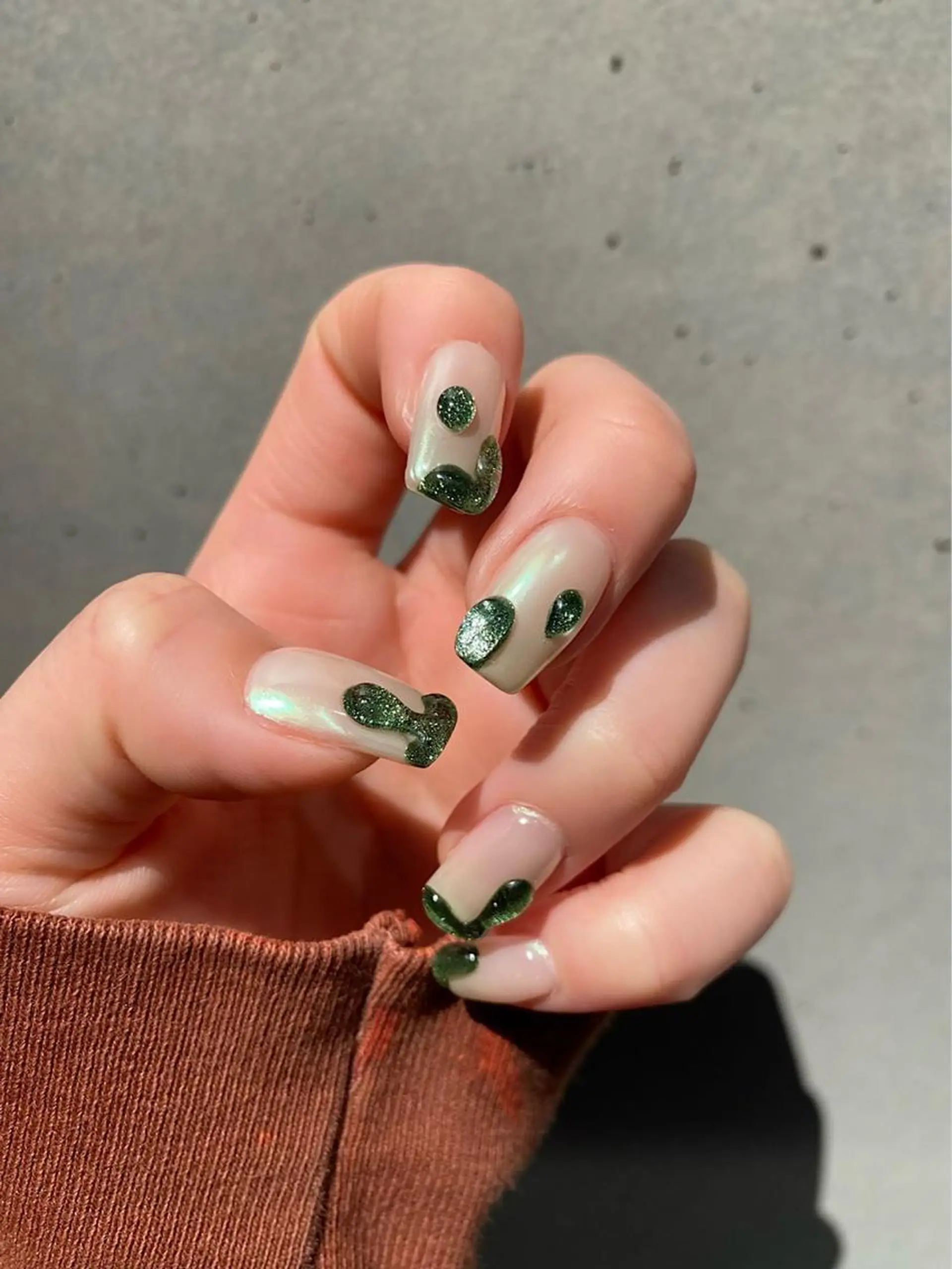 ネイル マグネットネイル ミラーネイル 持ち込み ニュアンスネイル ハンドネイル ハンドケア Charme. NOBUKOのネイルデザイン