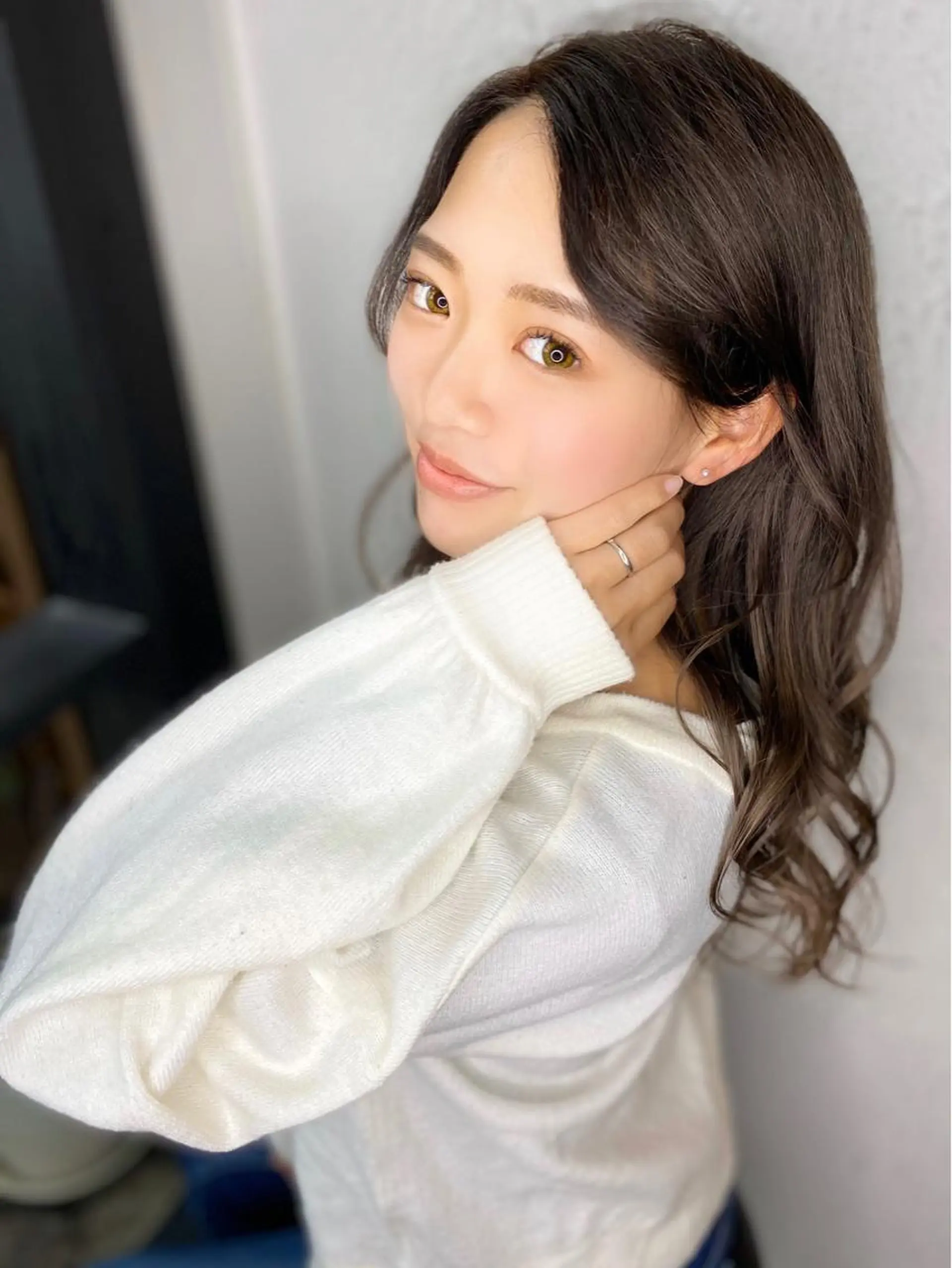 セミロング セミロングレイヤー レイヤーカット 最高峰の技術力☆ 樋口健人のヘアスタイル