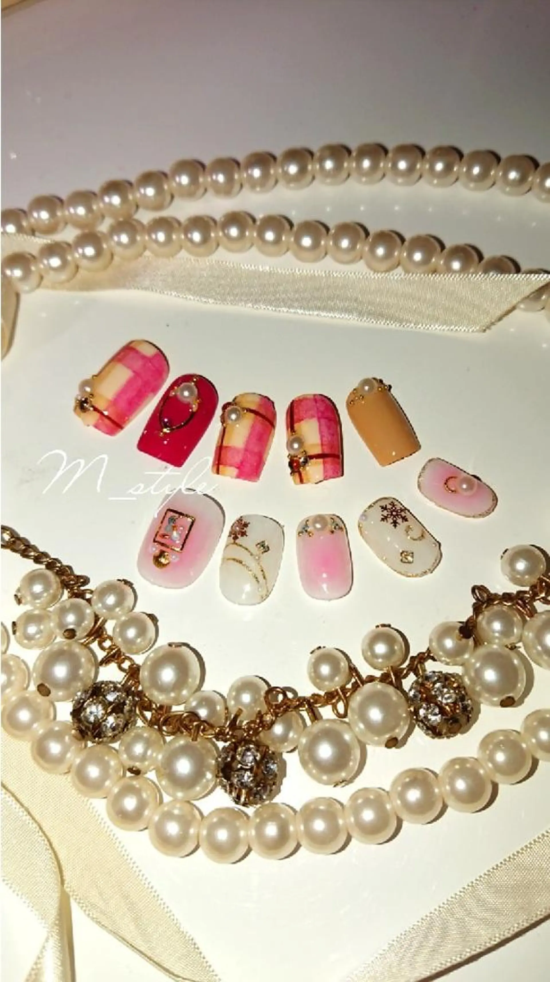 ネイル 下妻市ﾈｲﾙｻﾛﾝ M_styleのネイルデザイン