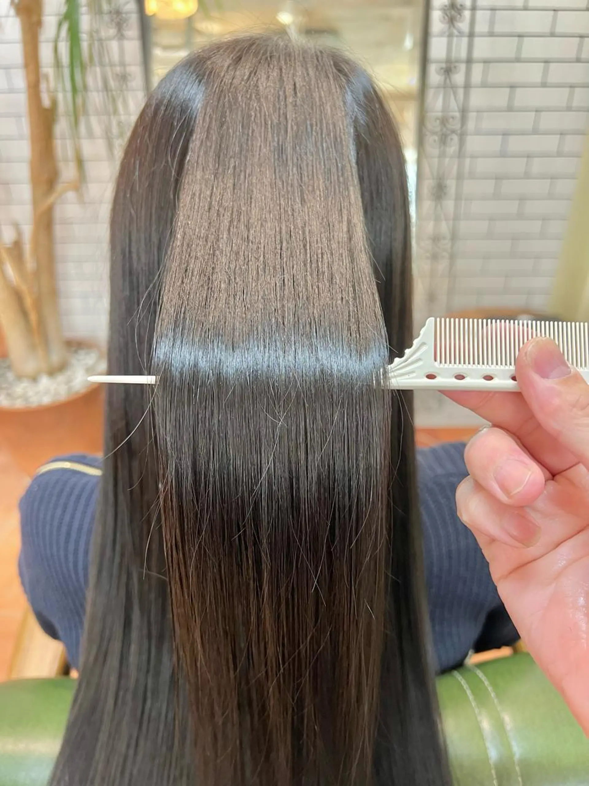 ロング カラー カット ヘアカラー トリートメント 石井 佑樹のヘアスタイル