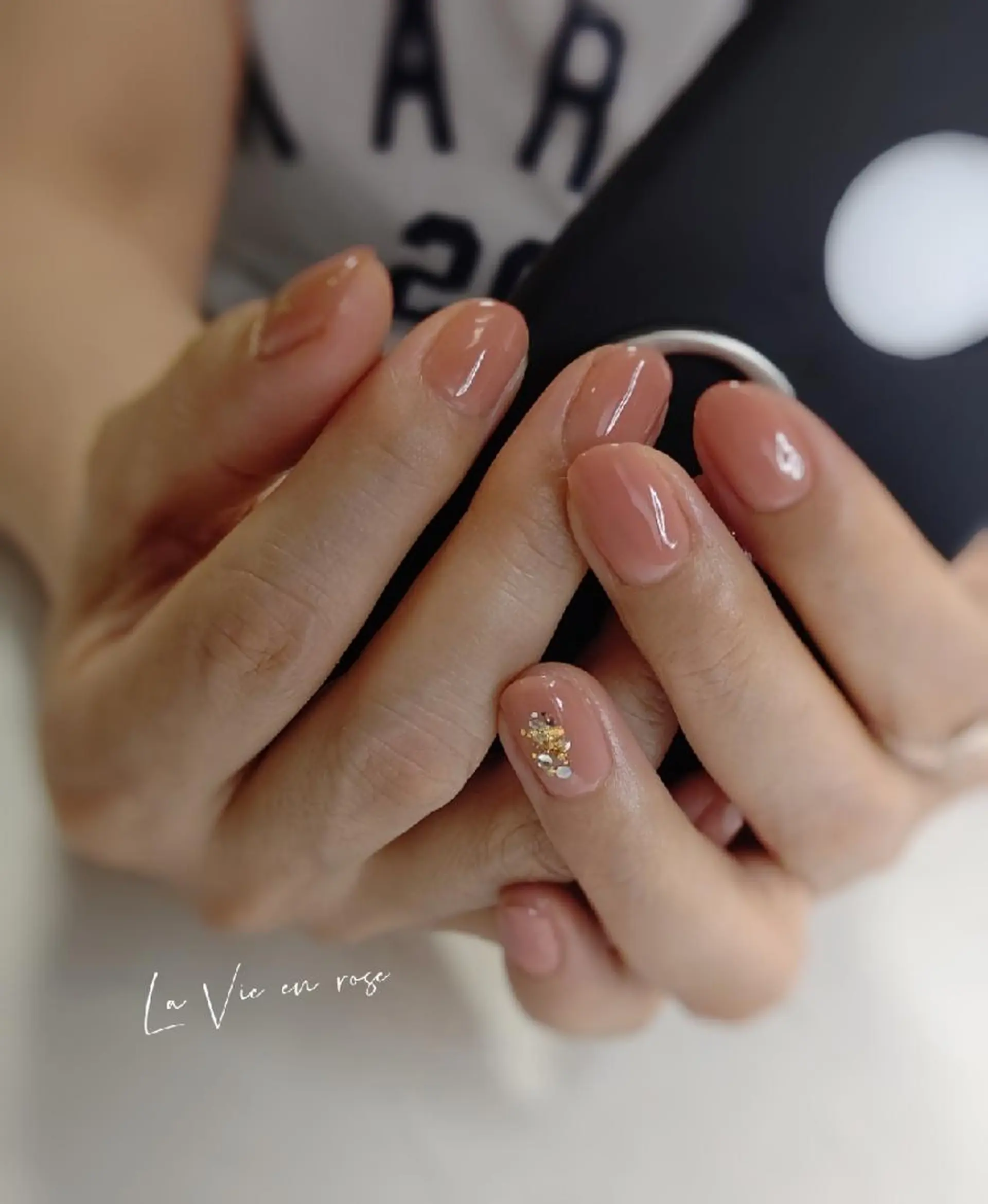 ネイル ラヴィアン ローズのネイルデザイン