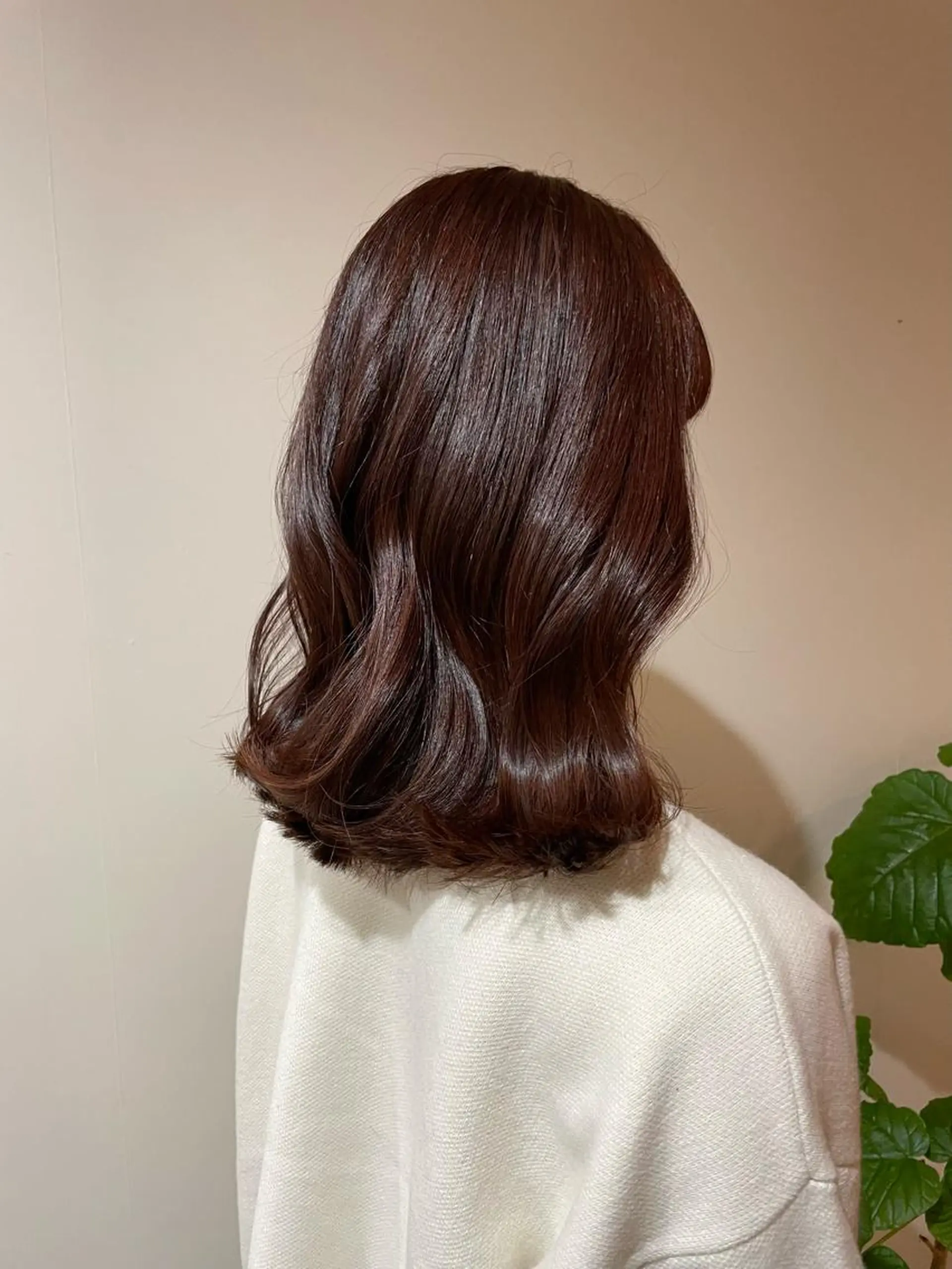 ミディアム カラー ヘアアレンジ カット ヘアカラー トリートメント ミズタ マイのヘアスタイル