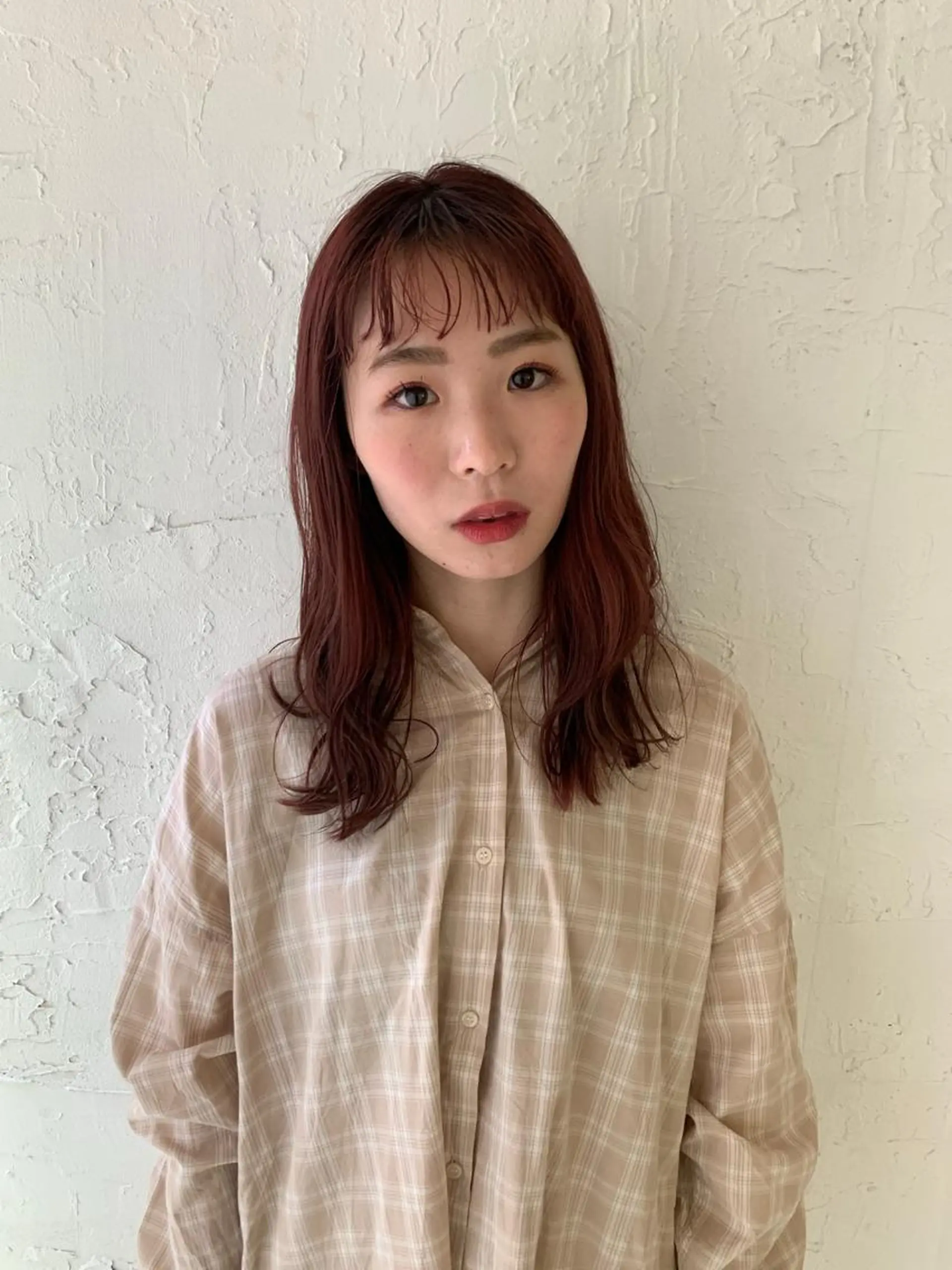 ミディアム カット ヘアカラー トリートメント ヘッドスパ 似合わせcut/艶 color🫧ひかりのヘアスタイル