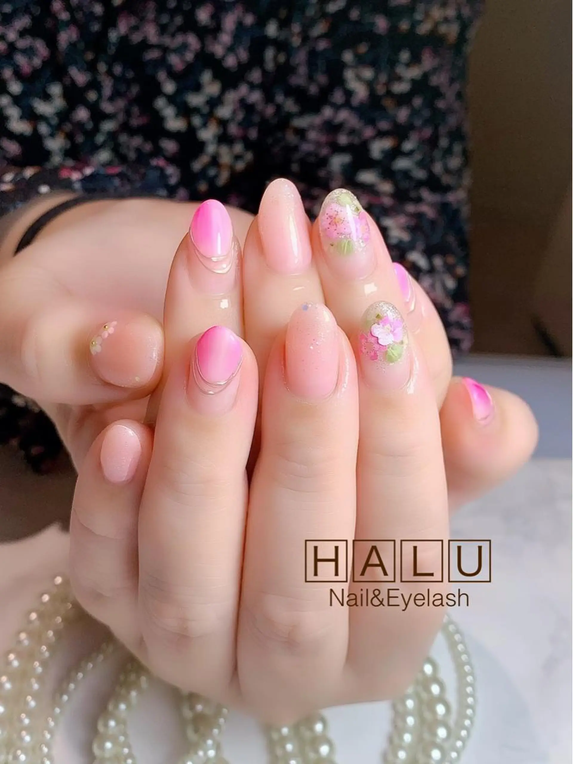 ネイル 春ネイル HALU ハルのネイルデザイン