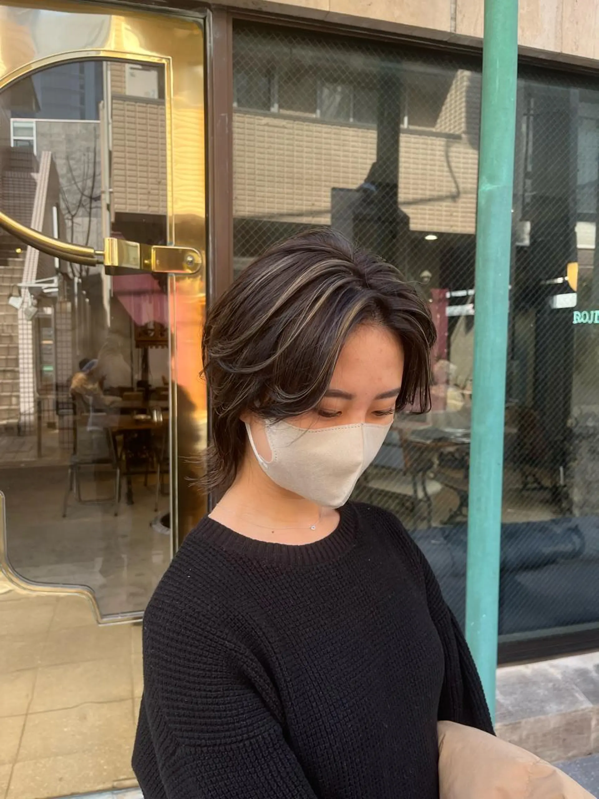 ショート カラー ハイライトカラー ハイライト レイヤーカット カット ヘアカラー トリートメント DX所属・✨メンズスタイル✨ Daiのヘアスタイル