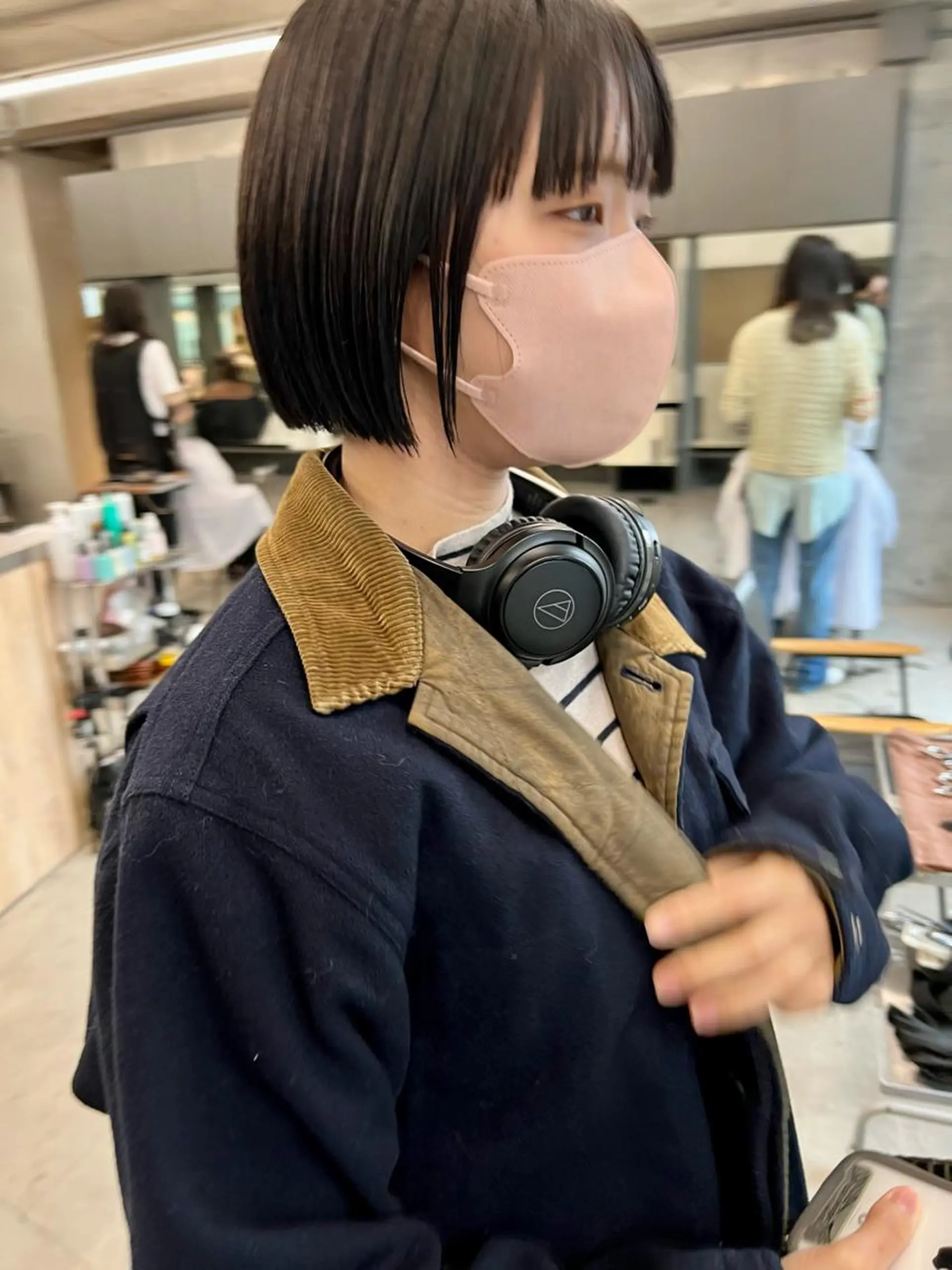 ショート カラー ボブ カット ヘアカラー sakoda shunkiのヘアスタイル