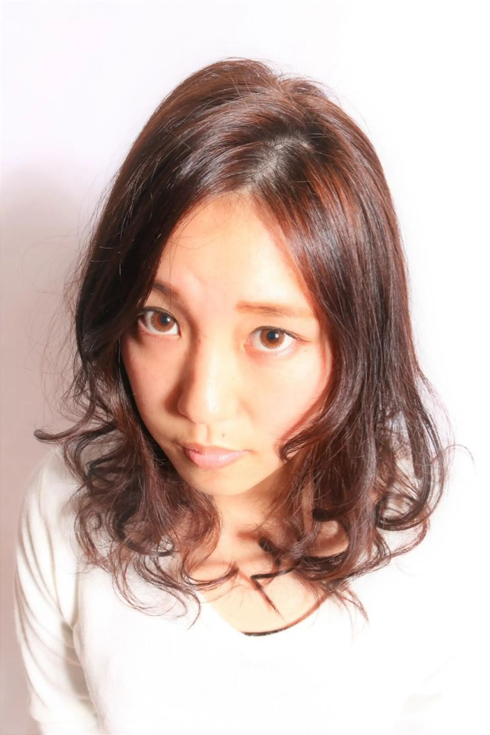 ショート ミディアム セミロング カラー パーマ 小島 脩のヘアスタイル