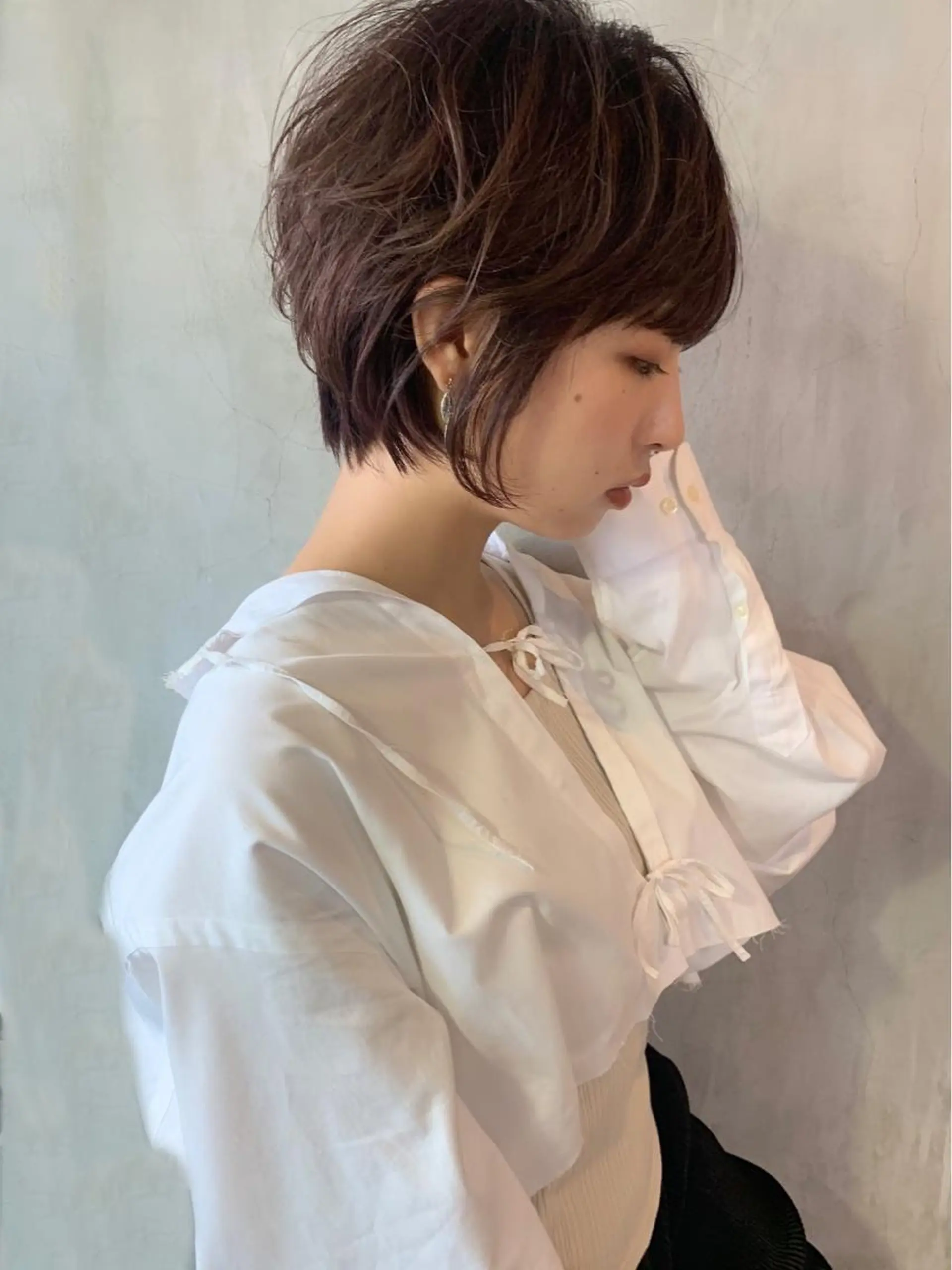 ショート SAKURA 原宿所属・なかの たくみのヘアスタイル