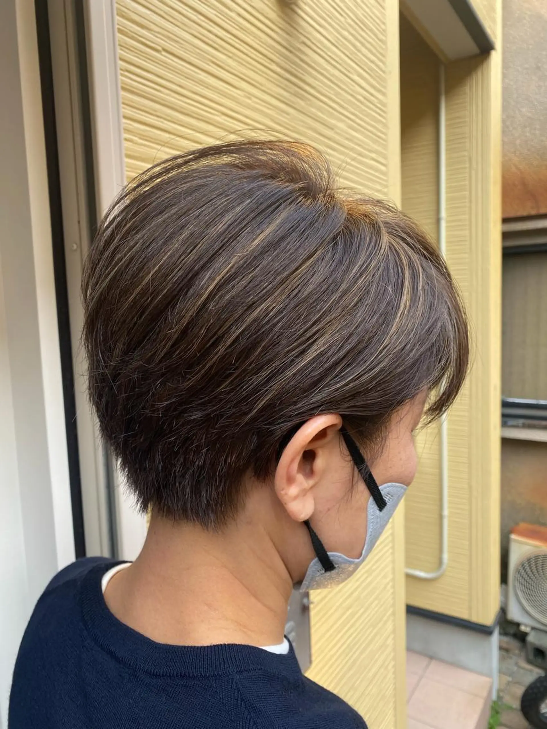 ショート カラー ハイライトカラー ハイライト ショートヘア カット ヘアカラー トリートメント ショート、メンズ 一日1名限定枠⚡️のヘアスタイル