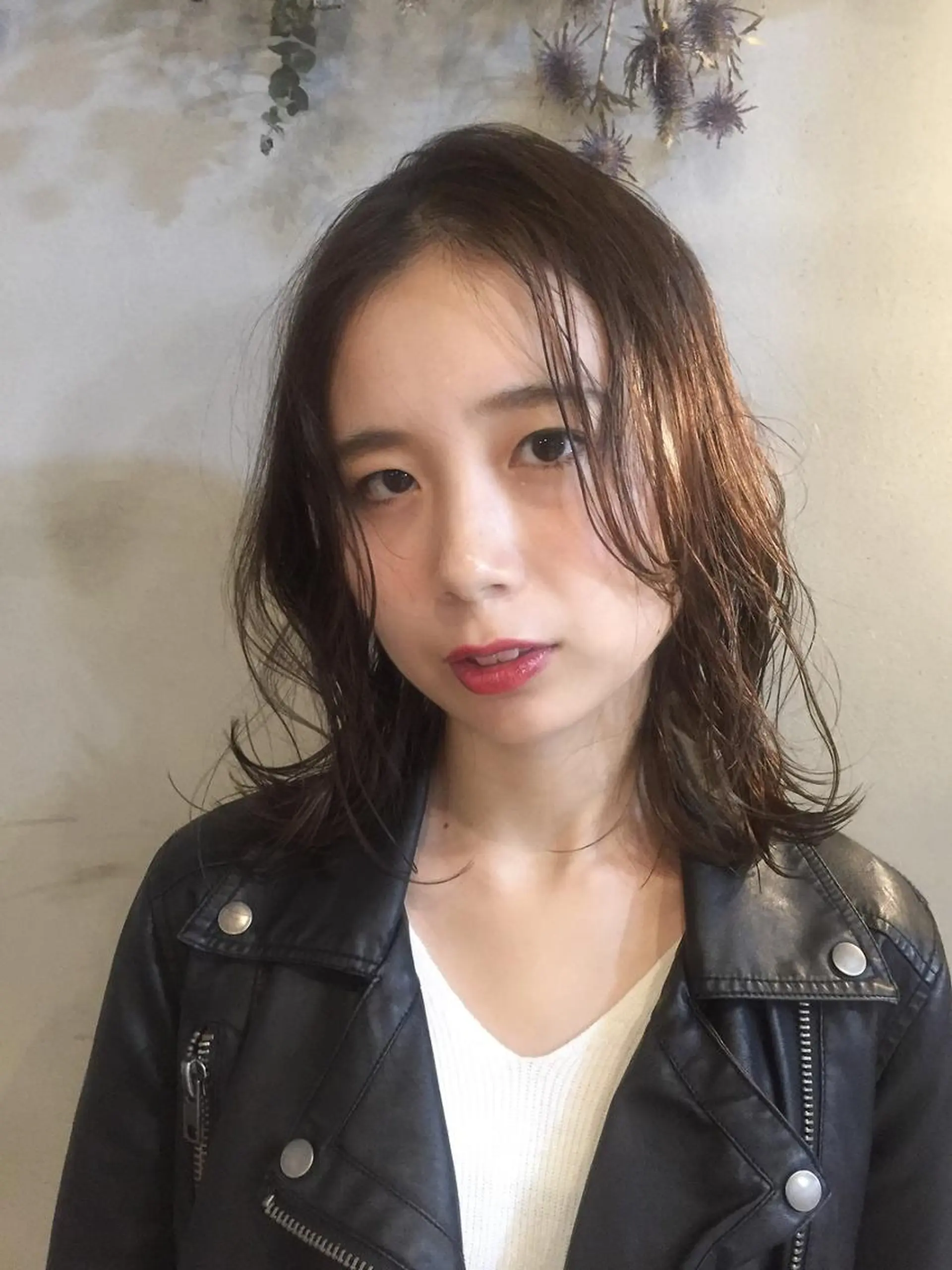 ミディアム カラー 福岡天神⭐︎ lotyのヘアスタイル