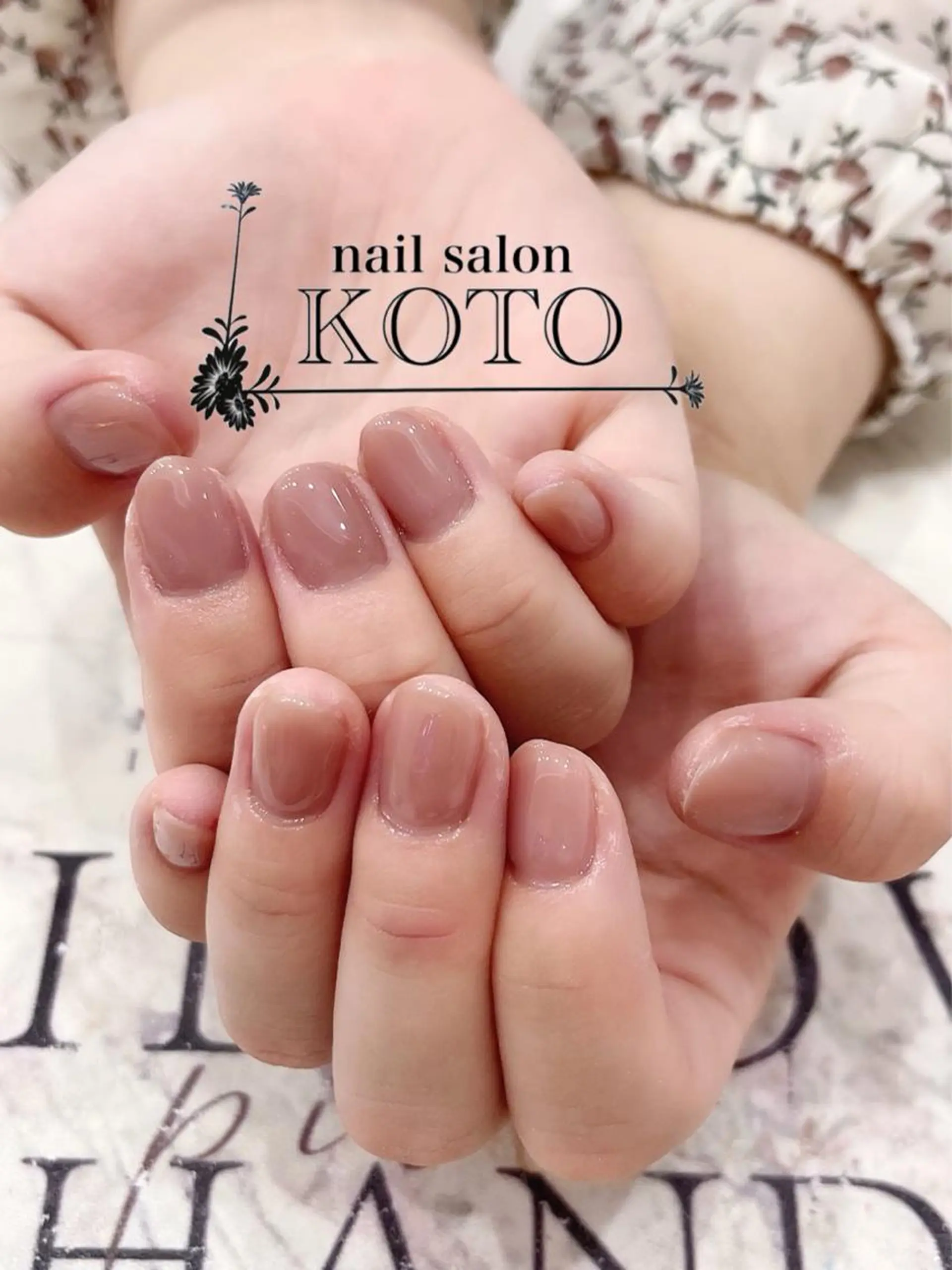 ネイル ジェルネイル オフィスネイル スカルプネイル Risa ネイルサロンKOTOのネイルデザイン