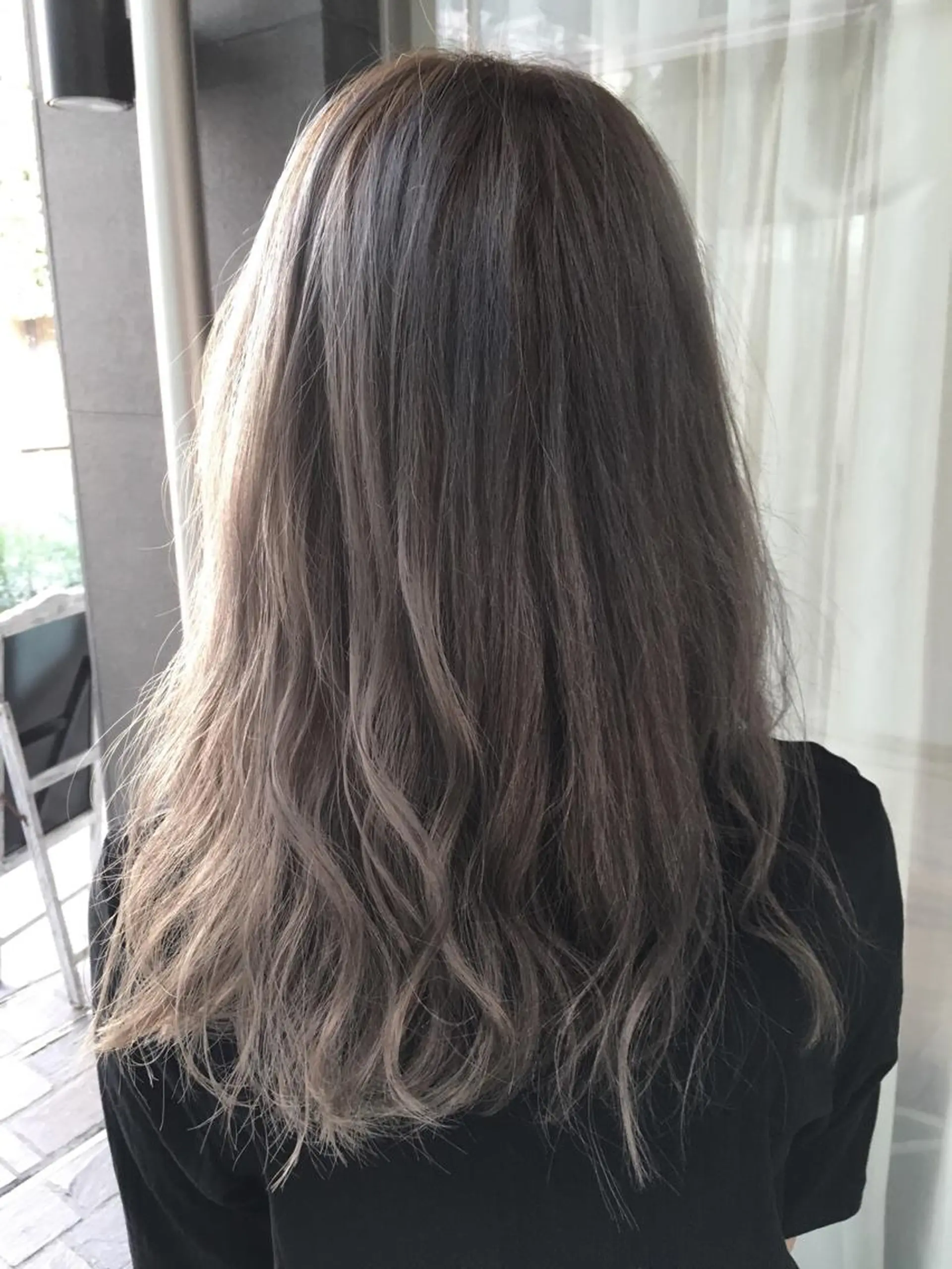 ミディアム セミロング ロング 髪質改善//縮毛矯正 This表参道のヘアスタイル