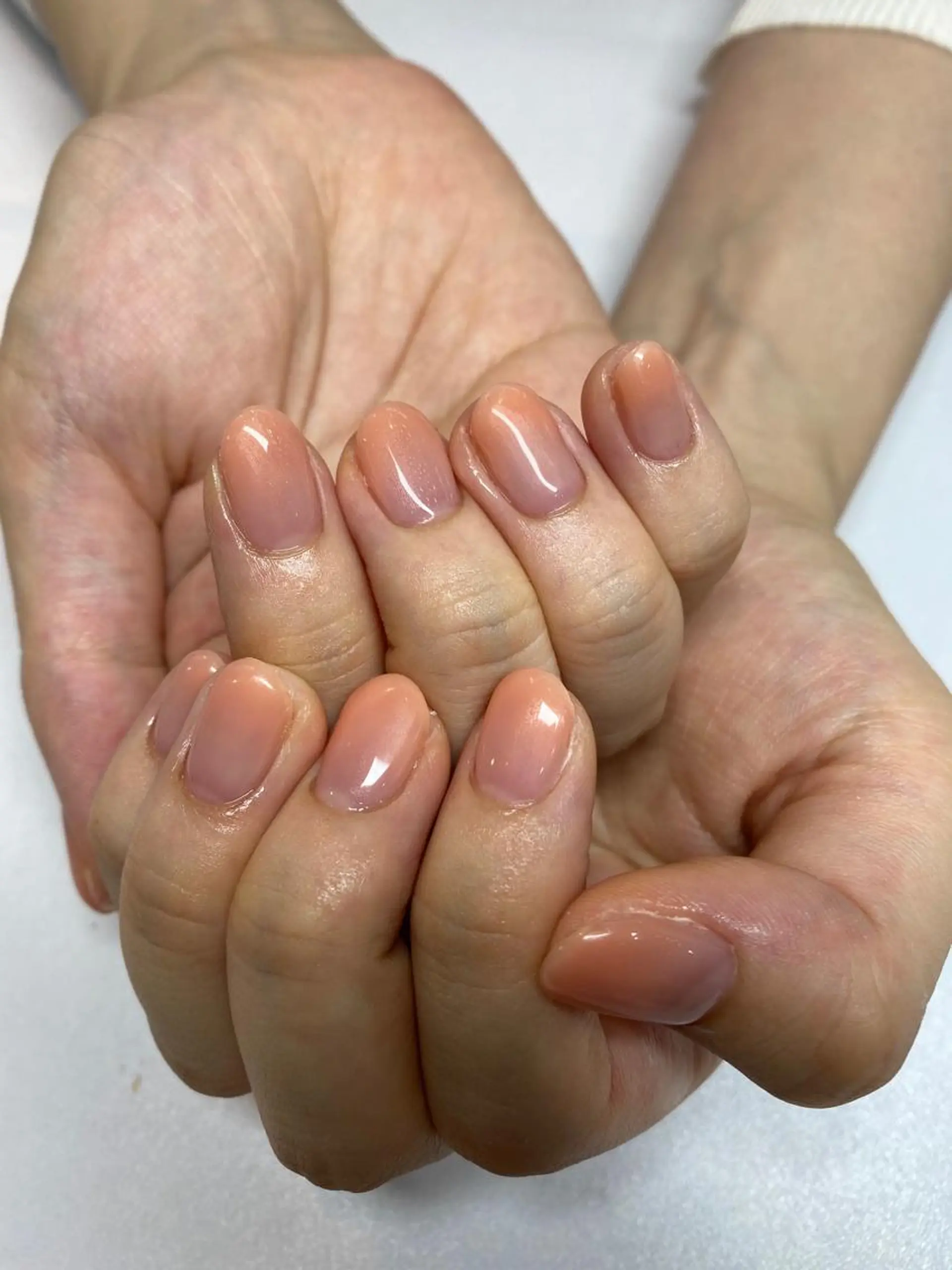 ネイル グラデーション ピンク ハンドネイル yuminail所属・錦糸町 yuminailのネイルデザイン