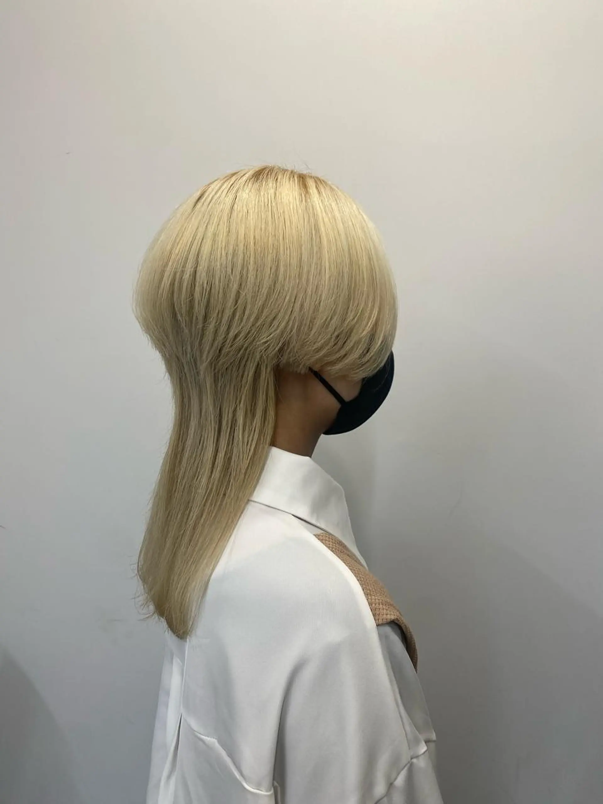 ミディアム 似合わせカット ウルフカット カット sunc所属・レイヤーカット ワンホンヘアそうたのヘアスタイル