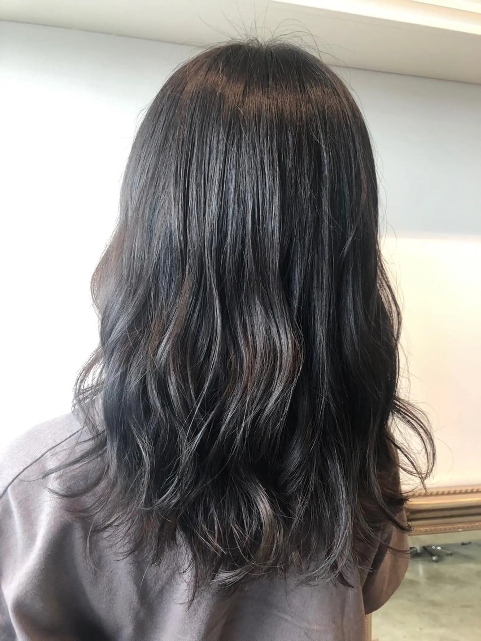 ミディアム カラー アッシュ オリーブアッシュ 💐パーソナルカラー /市橋加菜💐のヘアスタイル