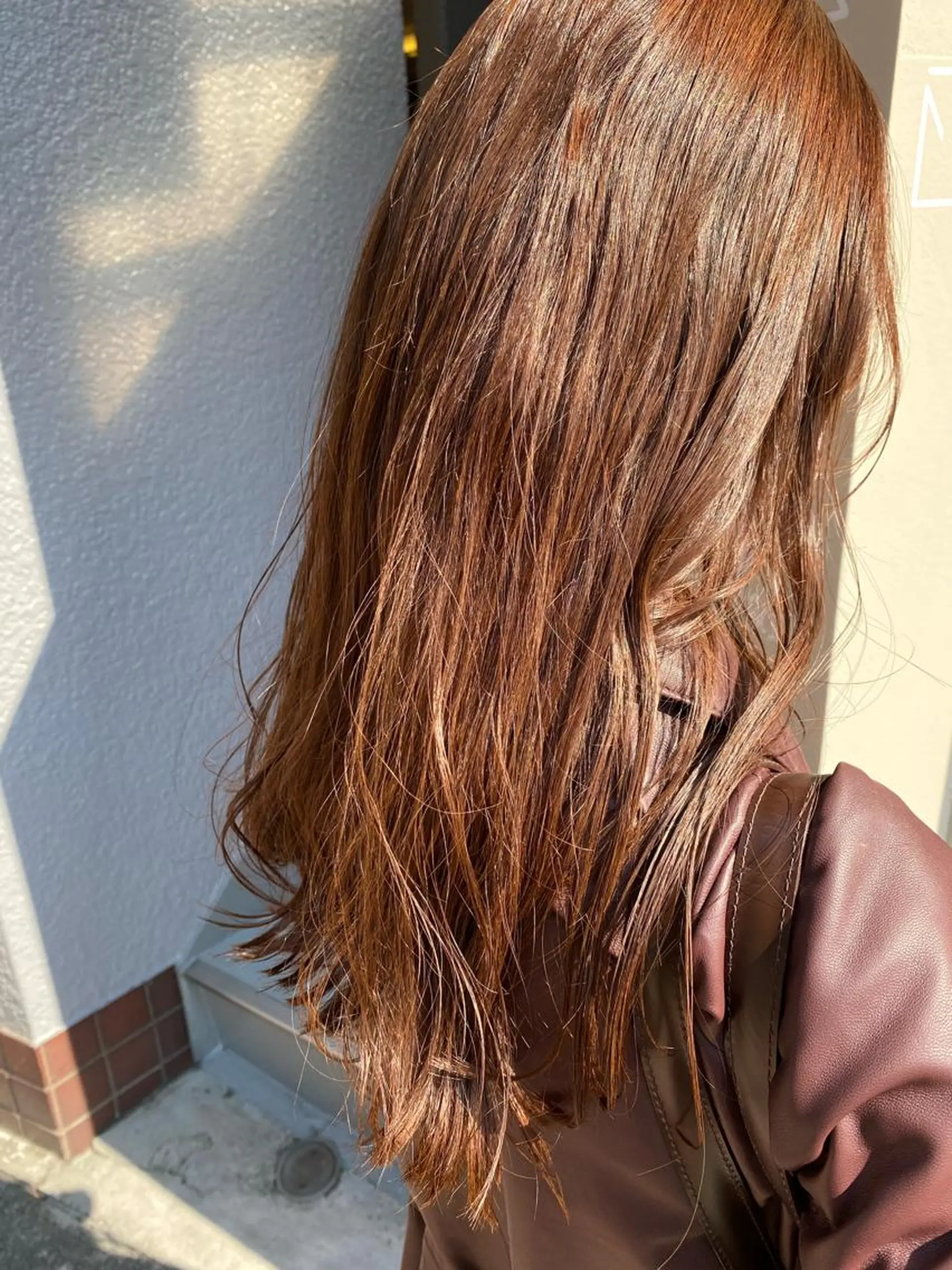 ロング カラー カット ヘアカラー トリートメント ans(アンス)所属・山上 佳汰/髪質改善/艶髪のヘアスタイル