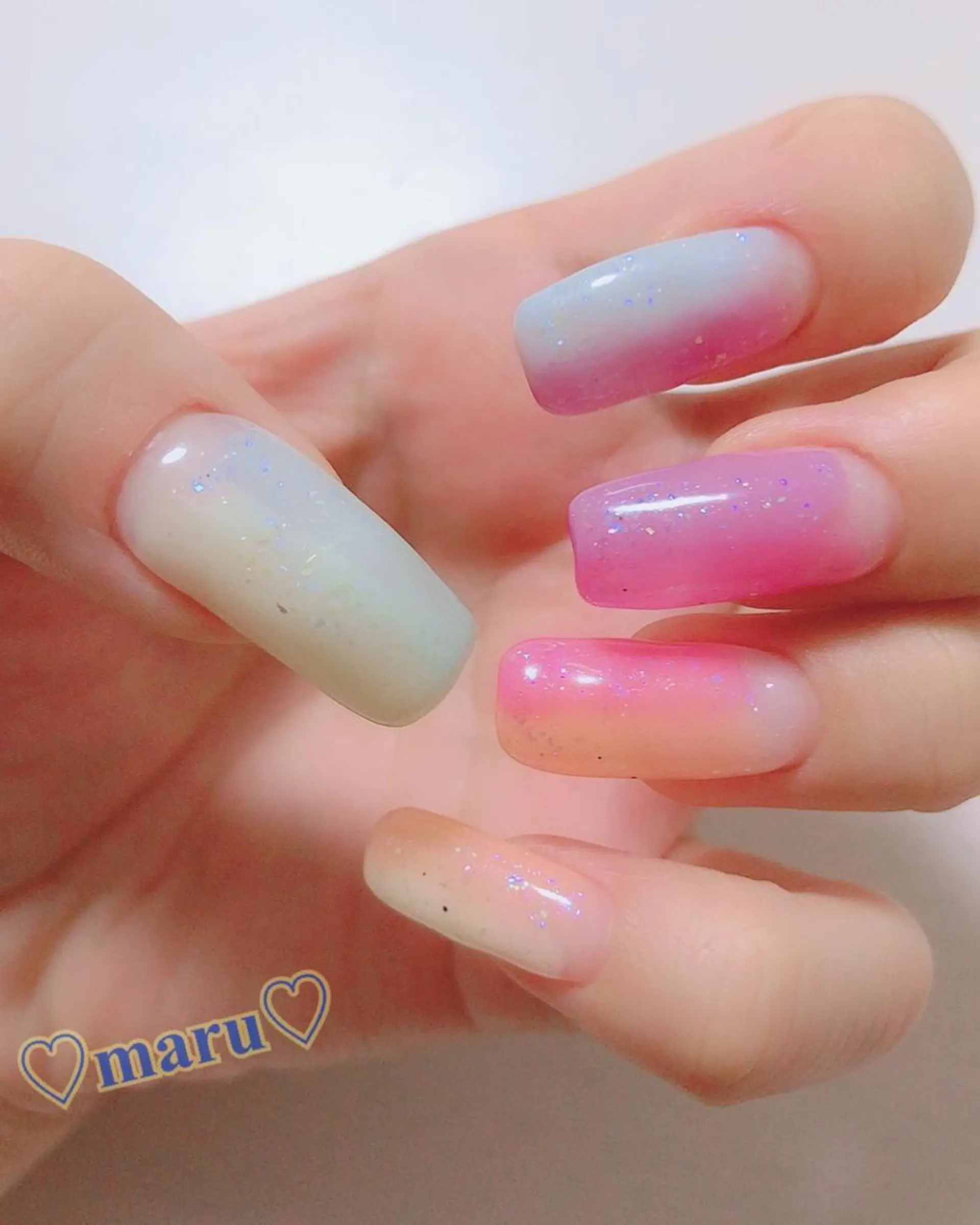 ネイル ハンドネイル フットネイル まるみ ♡のネイルデザイン