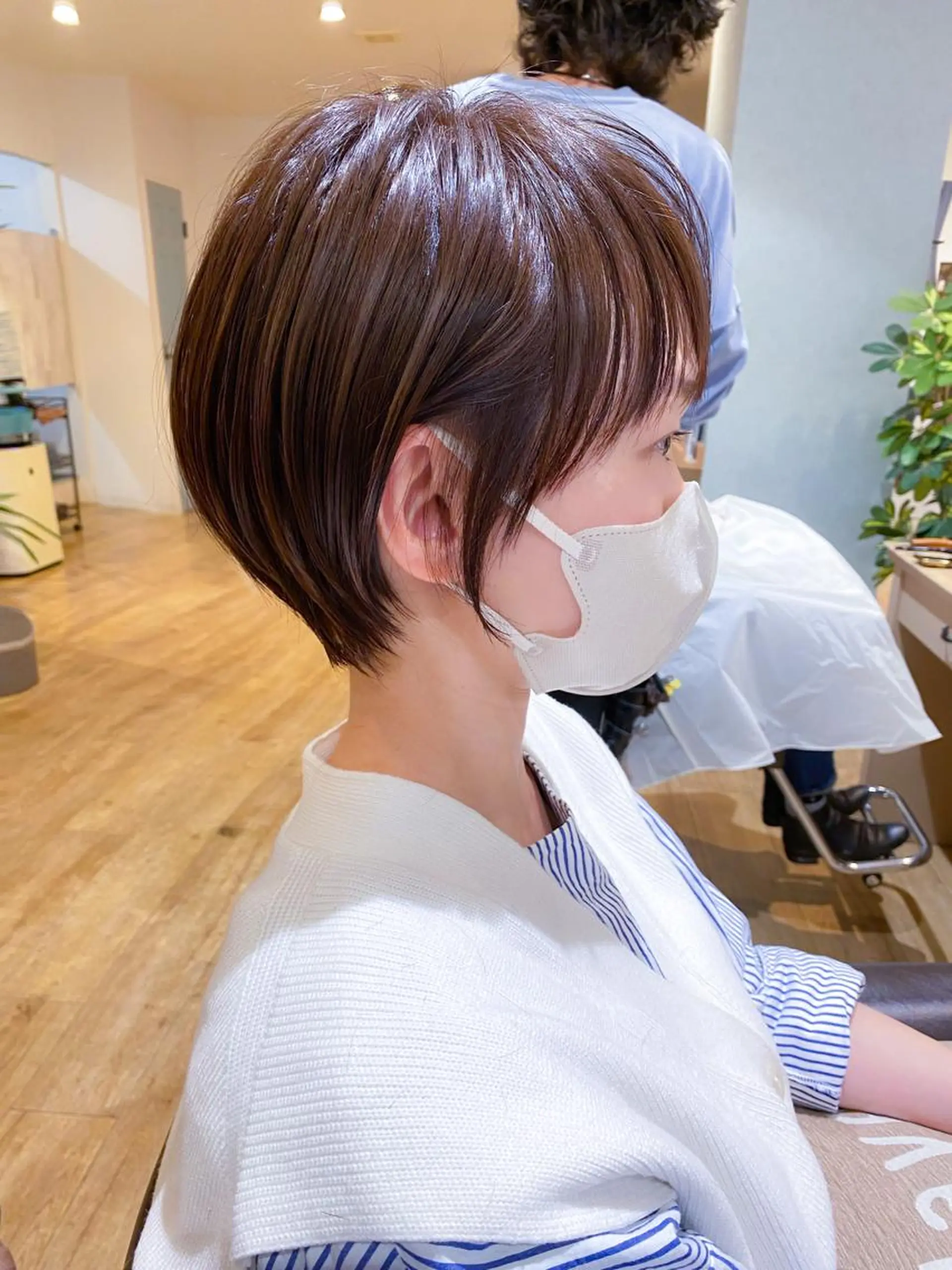ショート ショートヘア 柳 雄輝のヘアスタイル