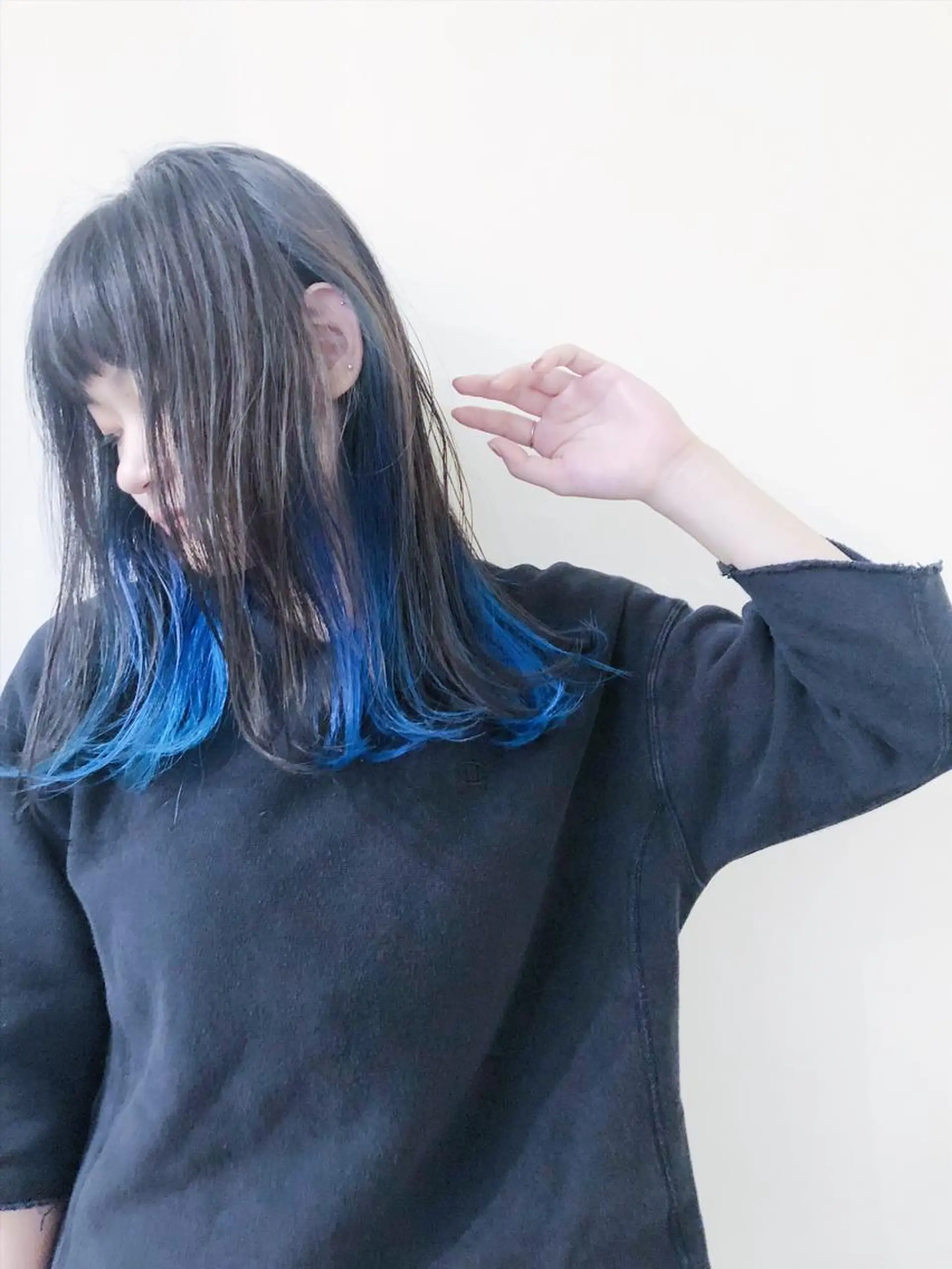 セミロング ヘアカラー トリートメント 寺山 靖晃のヘアスタイル