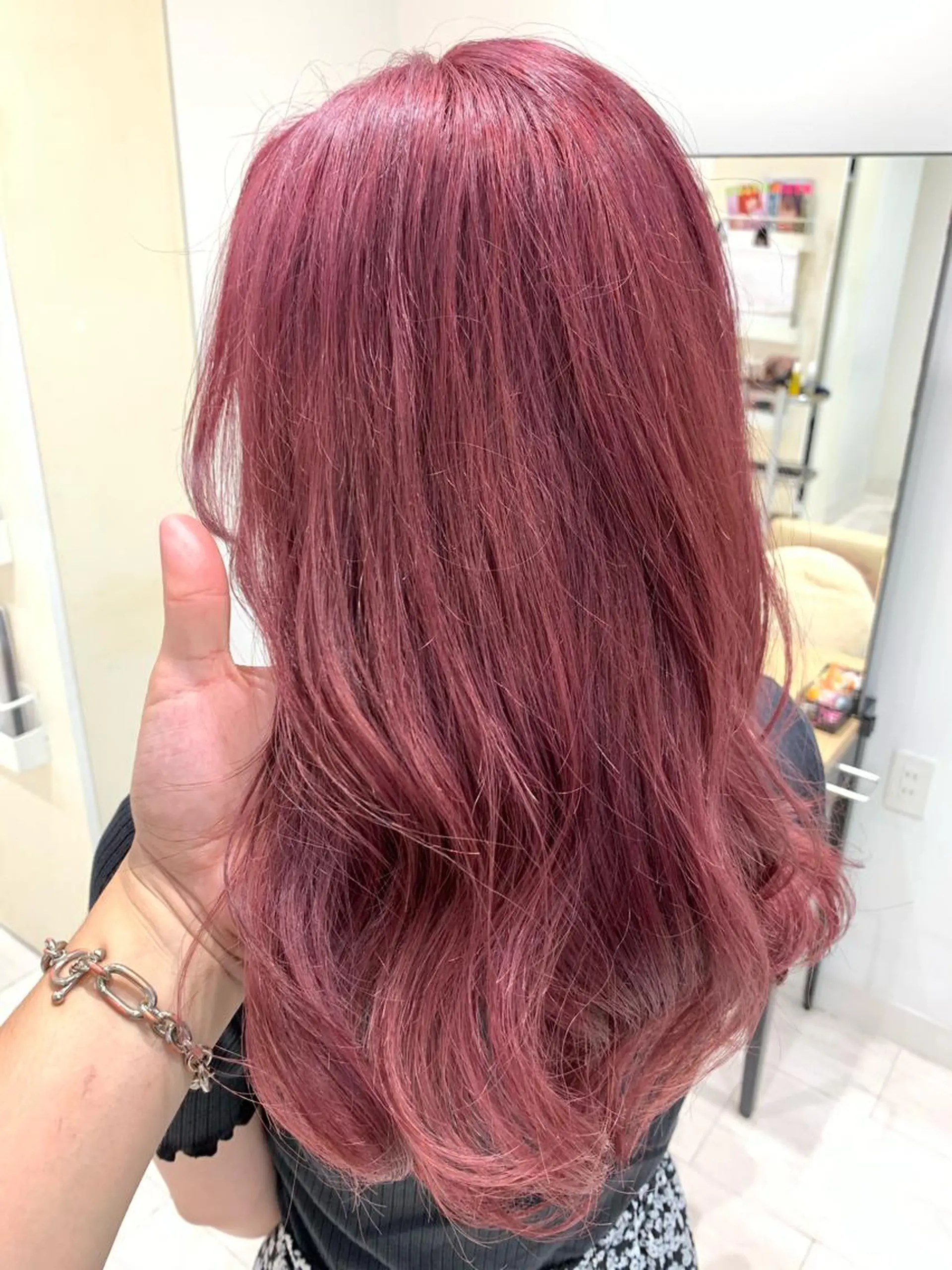 ロング カラー カット ヘアカラー トリートメント Le'a渋谷所属・インナーエクステ渋谷 🦋KAJIのヘアスタイル