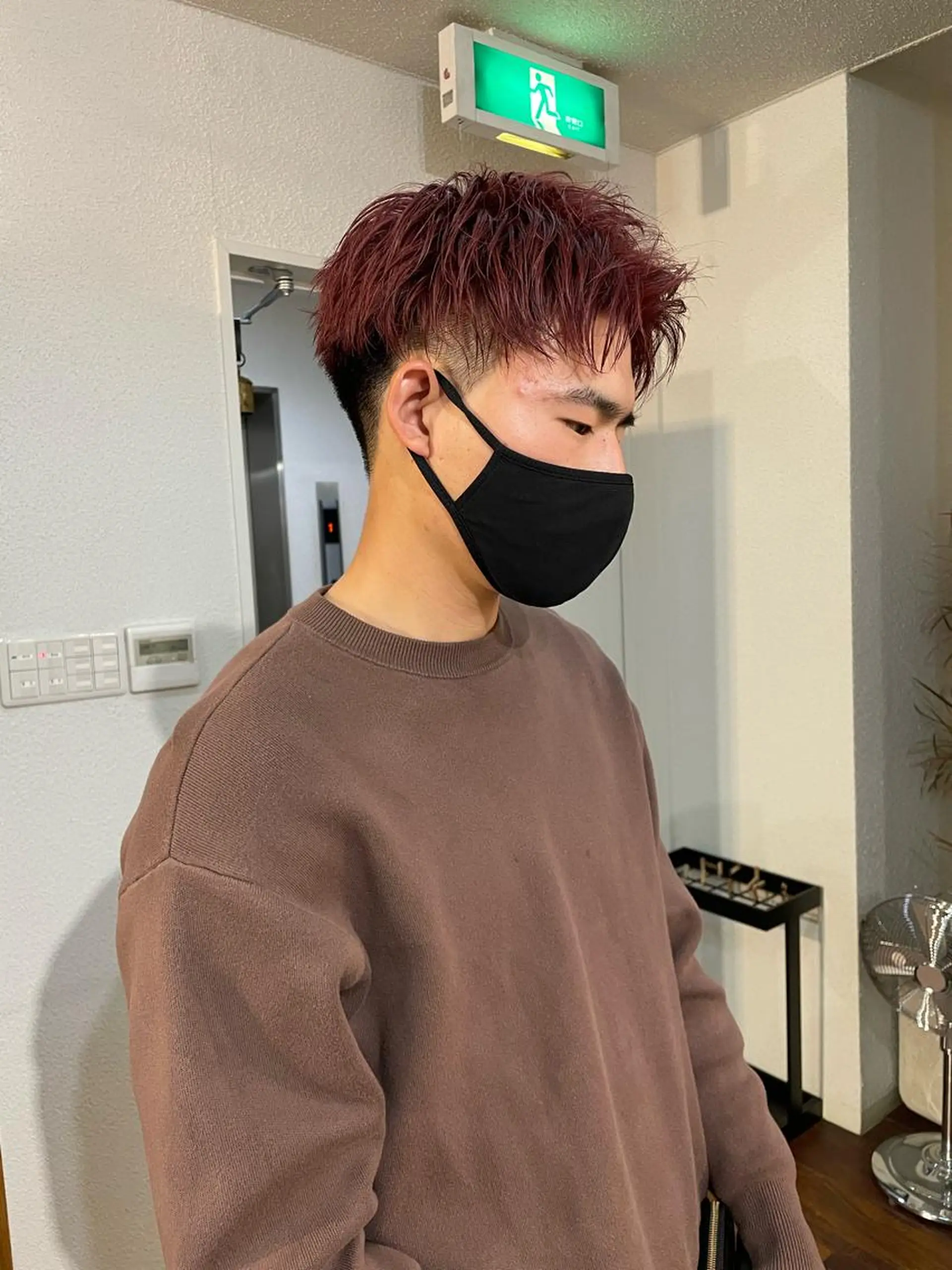 カラー メンズ メンズブリーチ ブリーチ メンズパーマ/ 山口大輝のヘアスタイル