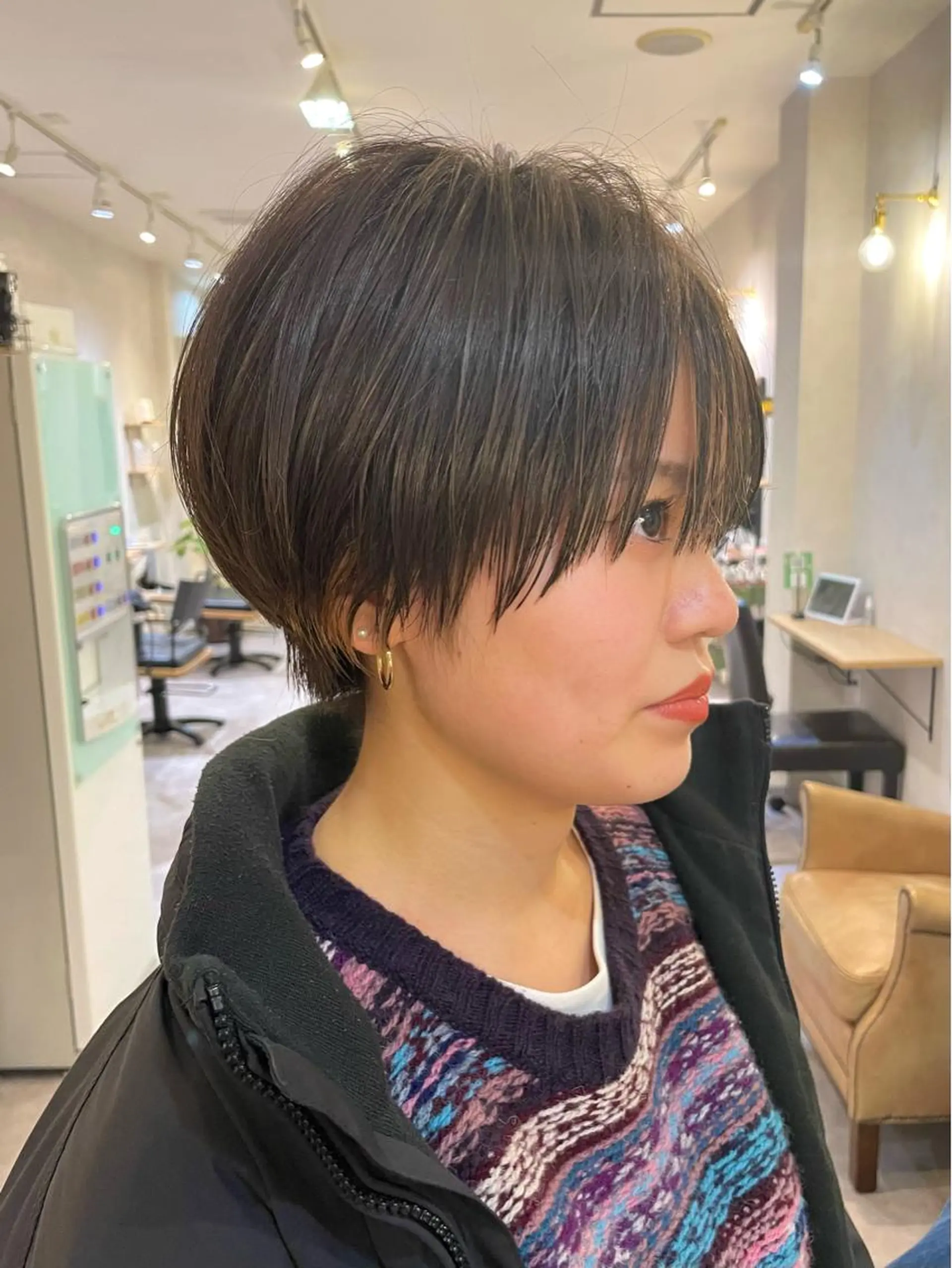 ショート ショートヘア カット トリートメント salowin梅田茶屋町north所属・くがれいじ 梅田/ショート/ボブのヘアスタイル