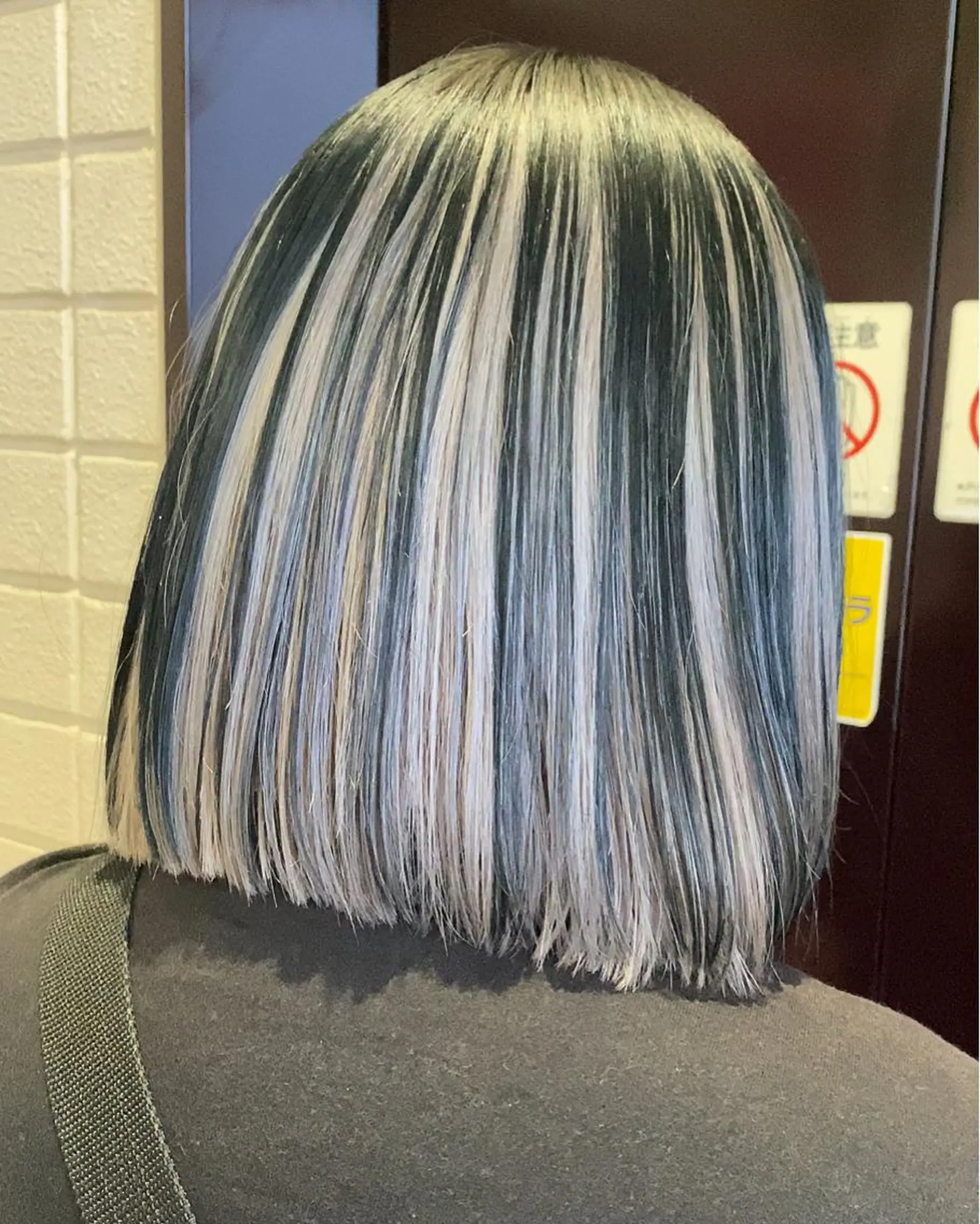 ショート カラー ボブ 遠藤沙也加 /レイヤーカットのヘアスタイル