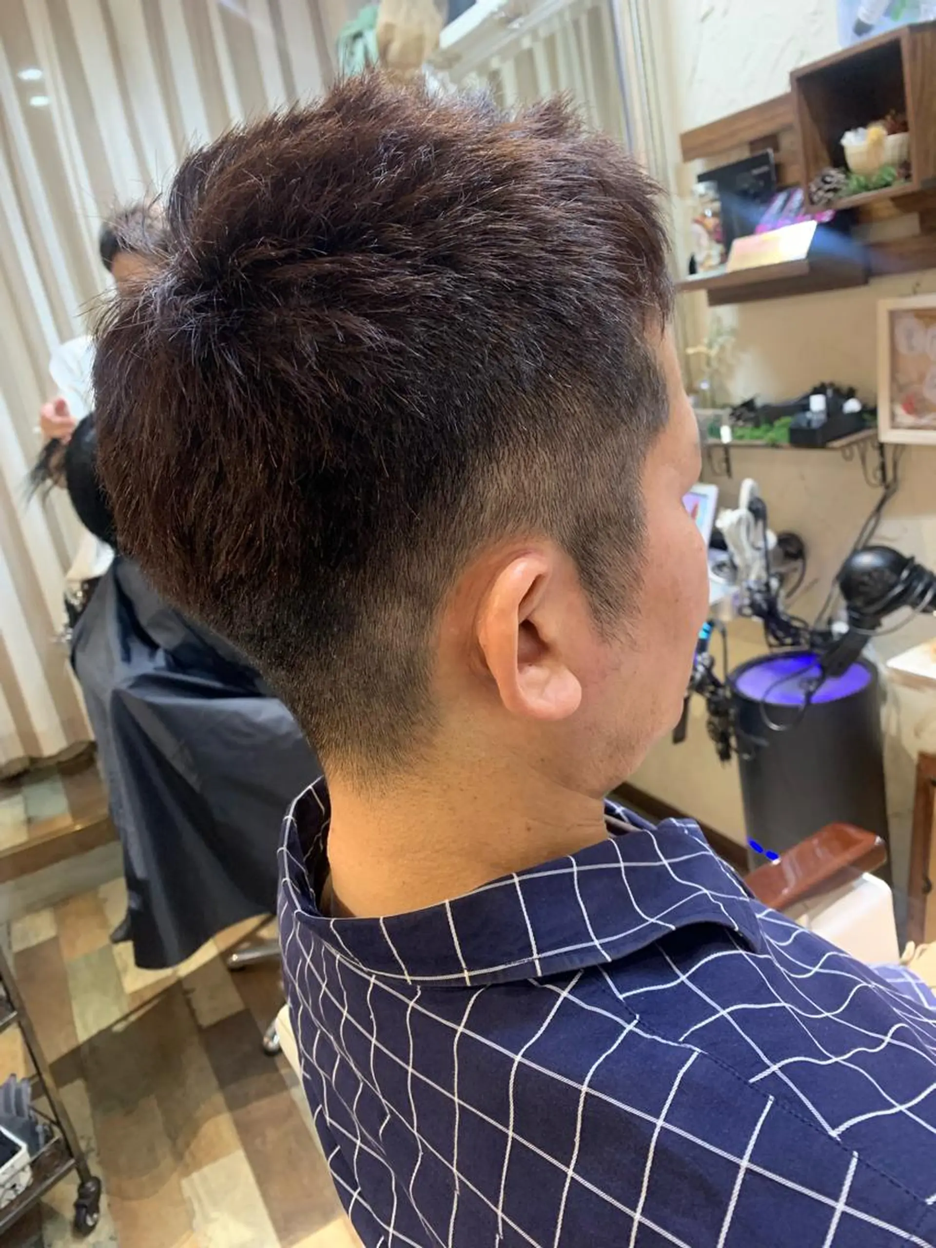メンズ カット 林 友美のヘアスタイル