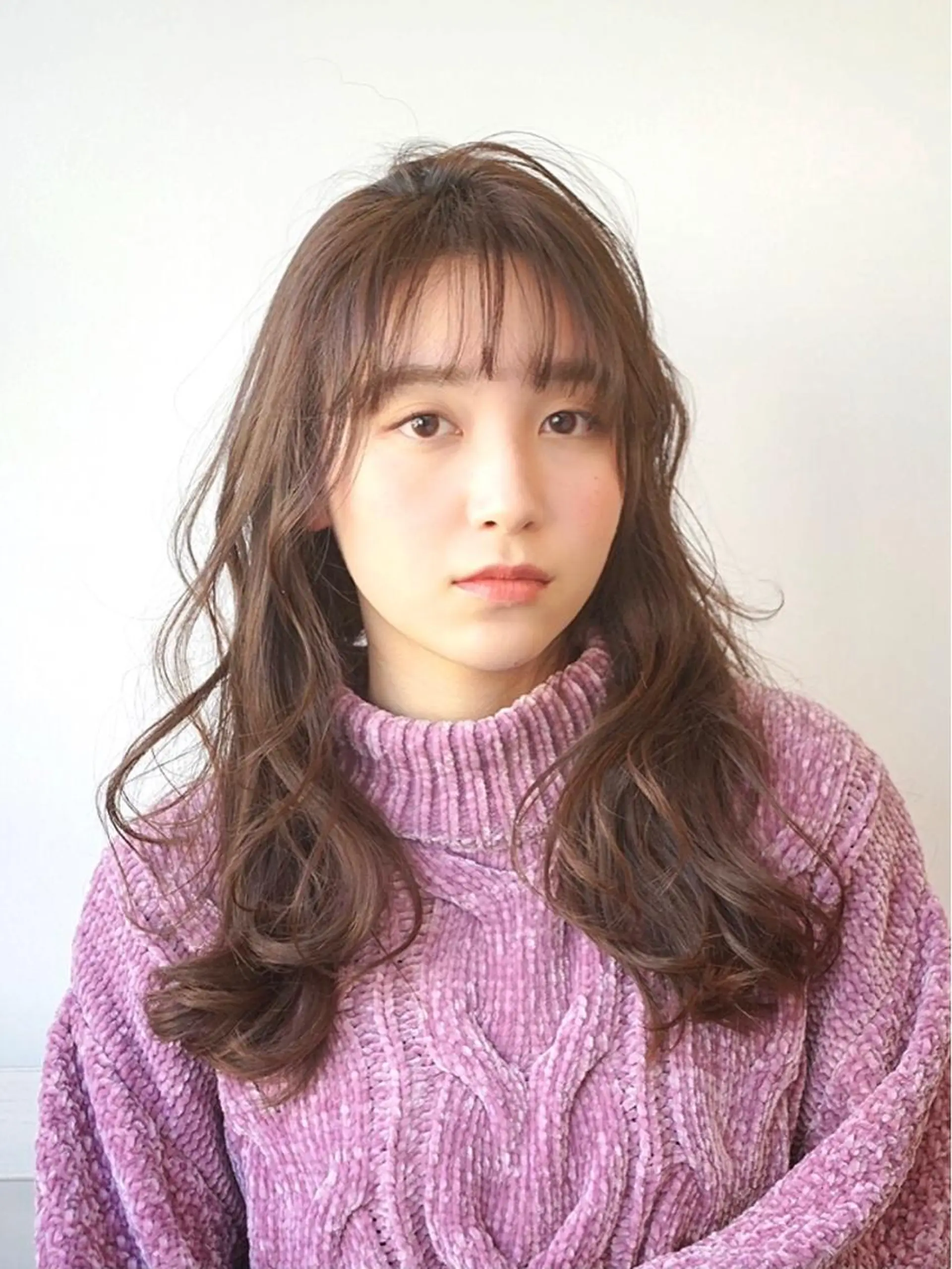 ロング カラー カット ヘアカラー トリートメント 骨格/顔タイプ/ パーソナルカラー菅原のヘアスタイル