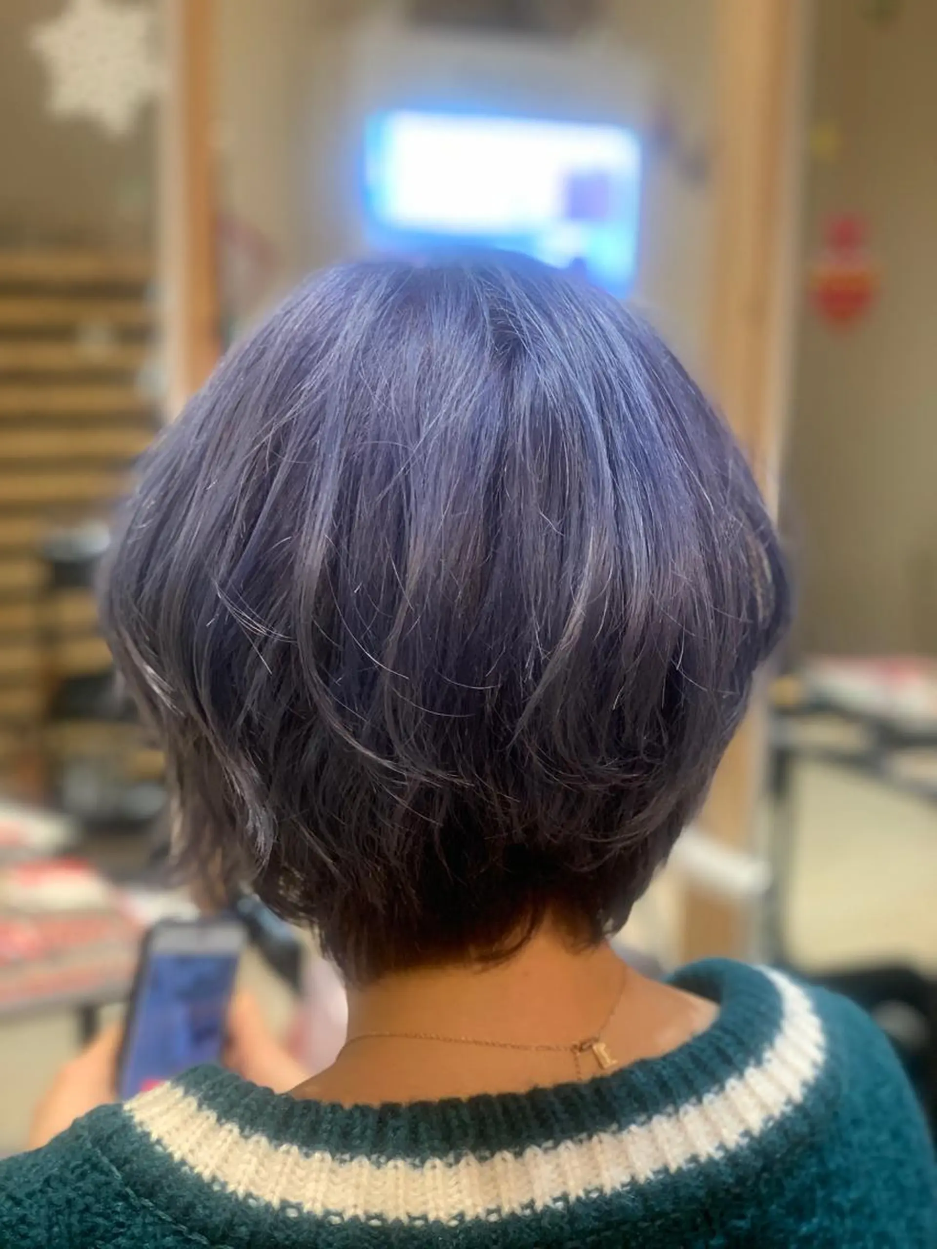 ミディアム カラー 関口 友行のヘアスタイル