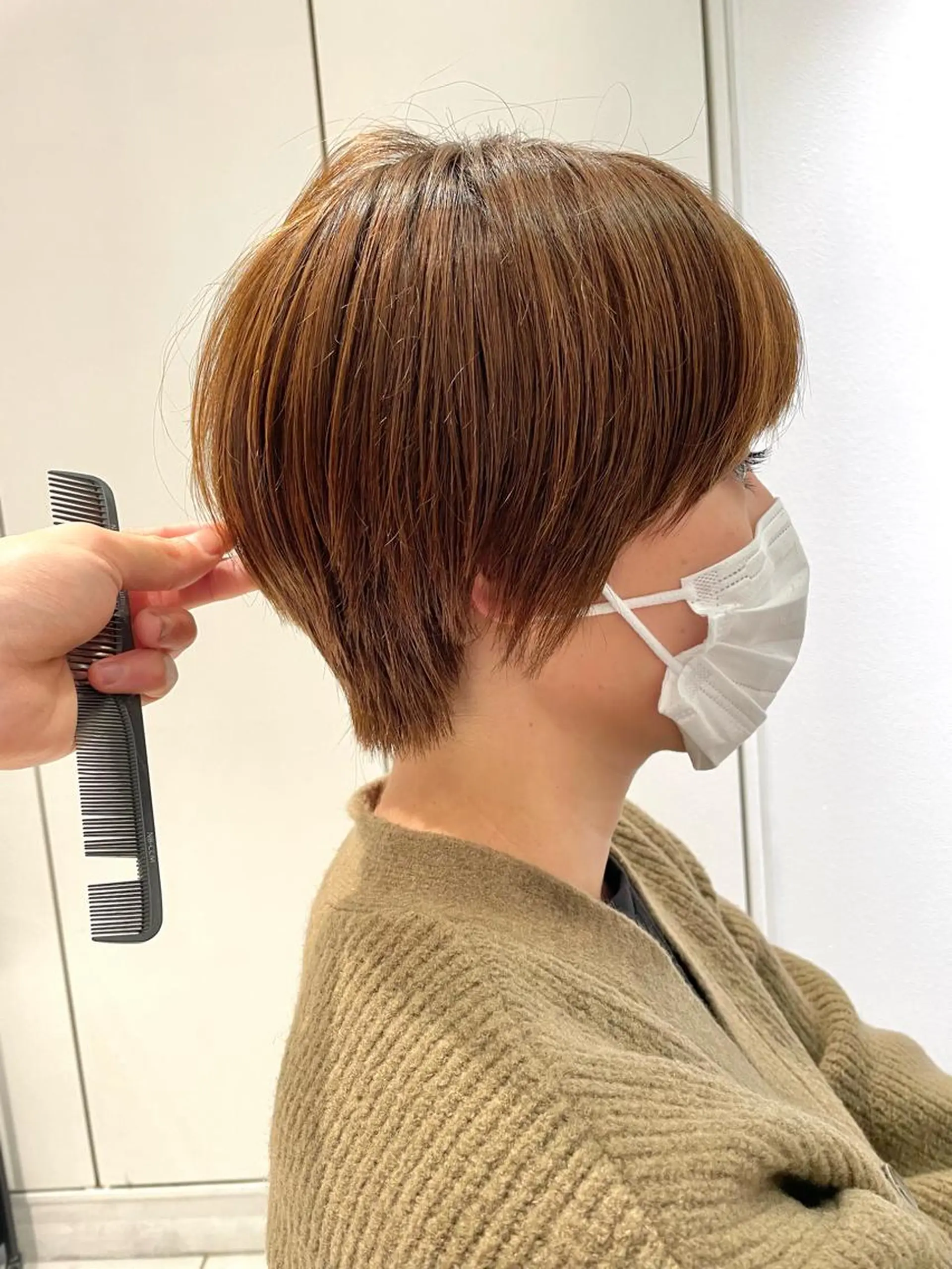 ショート 【ショート、艶髪】 新海龍哉のヘアスタイル