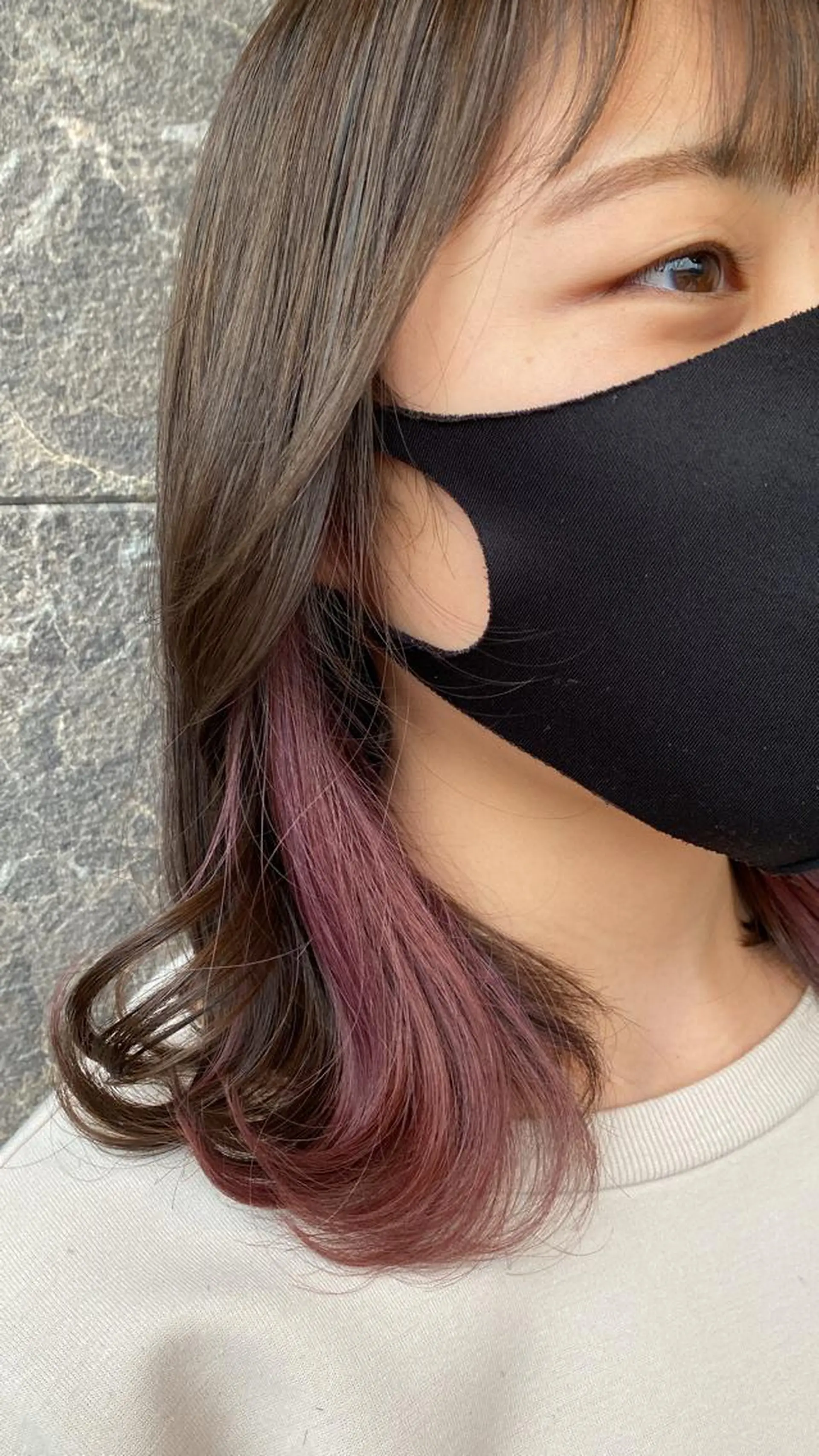 ミディアム カラー ami🍑艶カラー/ 髪質改善/透明感のヘアスタイル